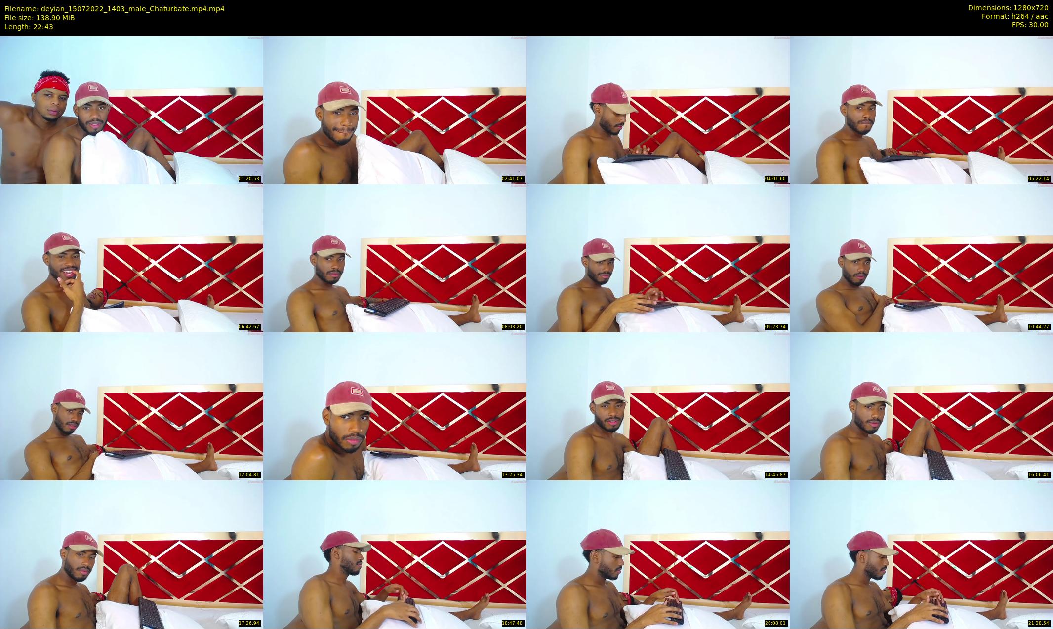 deyian — 23 minute Chaturbate male cam show recording, 720p, Jul 15, 2022