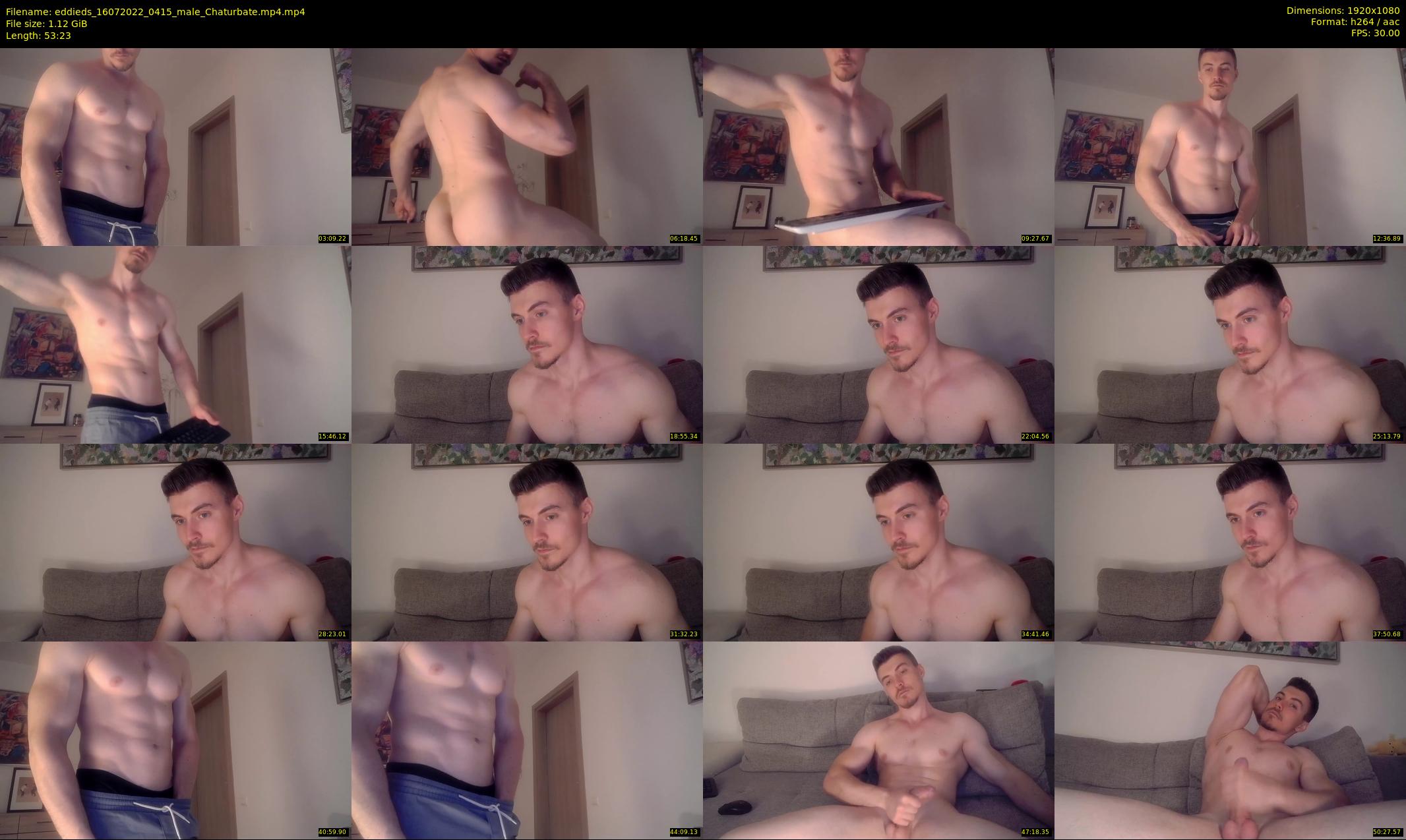eddieds — 54 minute Chaturbate male cam show recording, 1080p, Jul 16, 2022