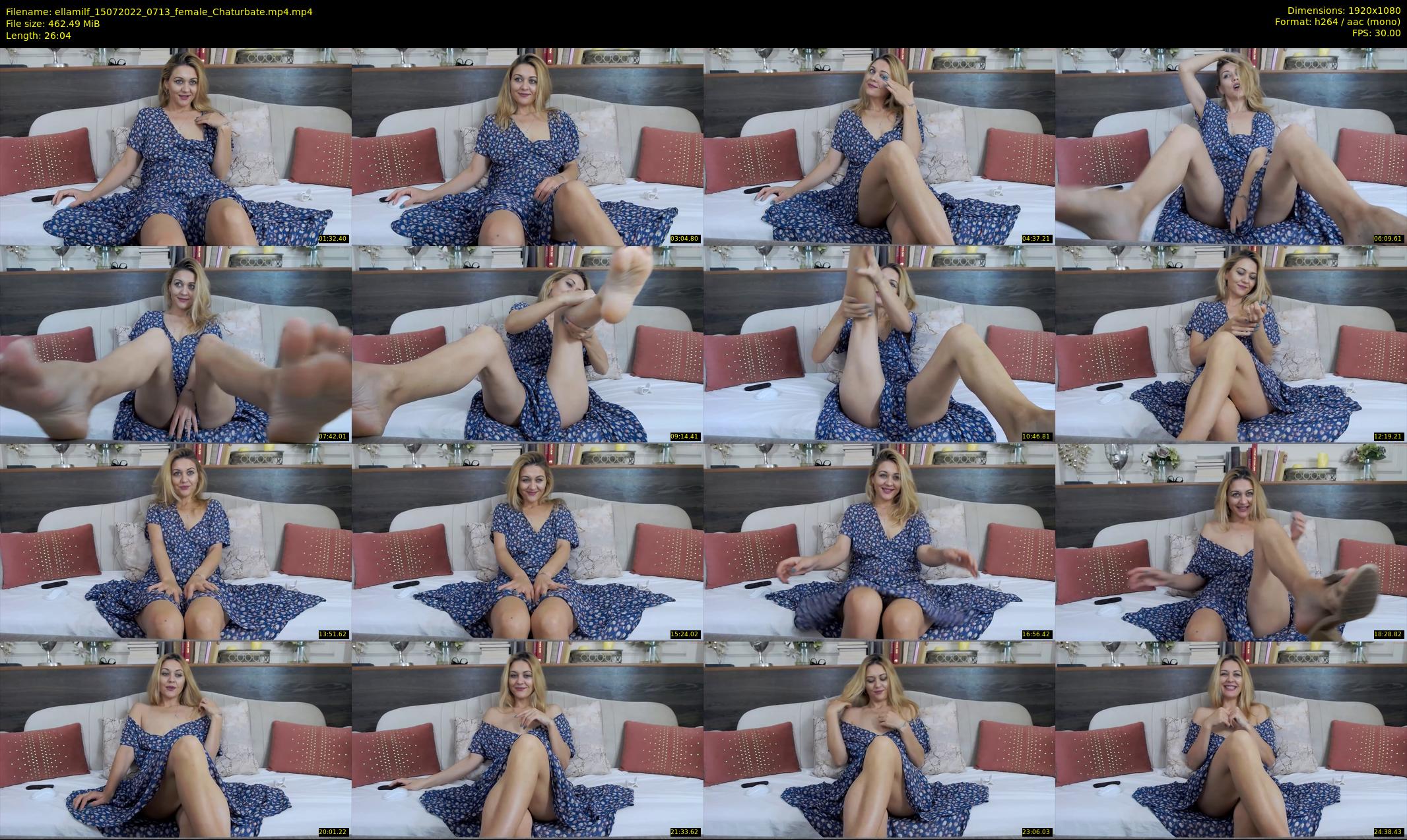 ellamilf — 27 minute Chaturbate female cam show recording, 1080p, Jul 15, 2022