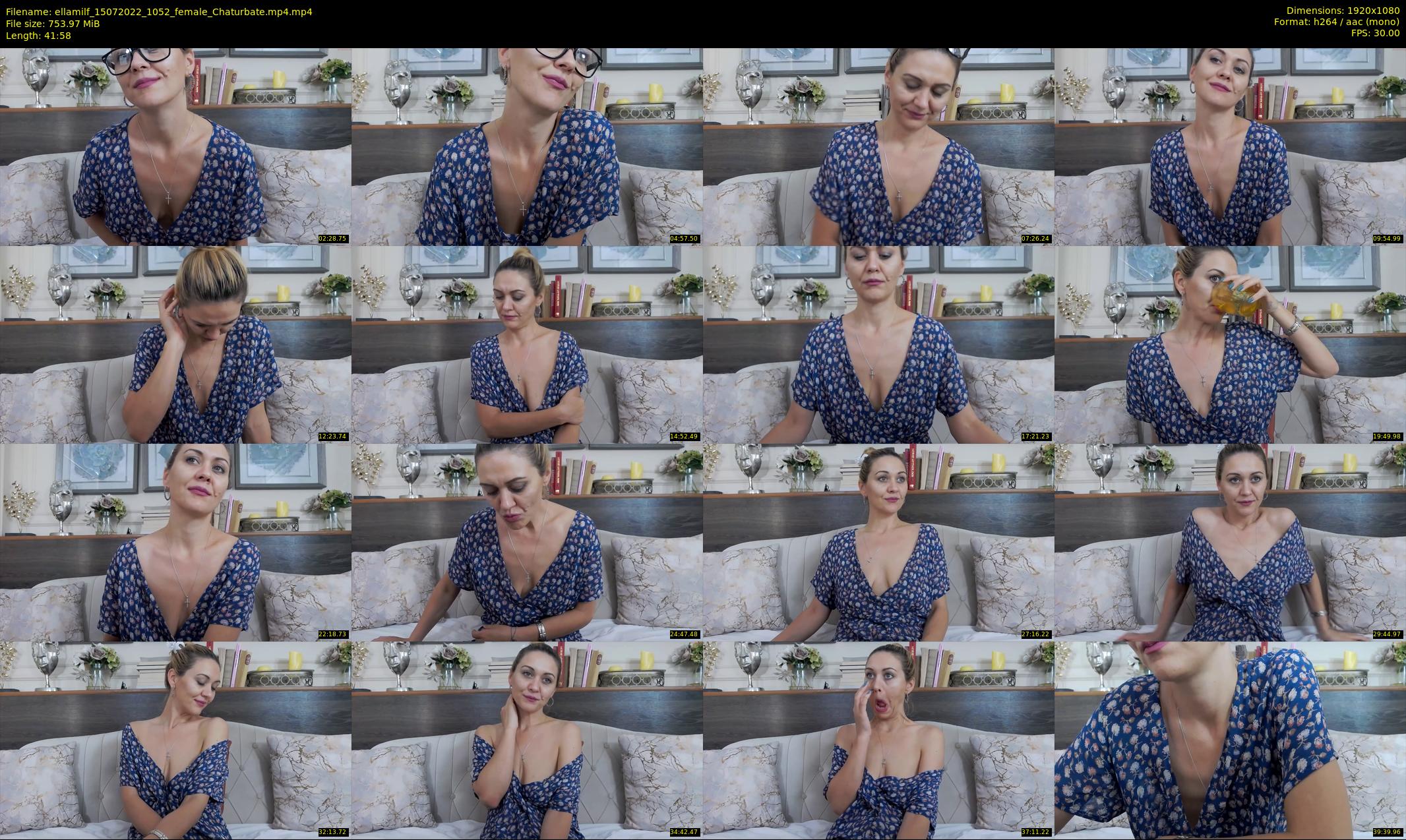 ellamilf — 42 minute Chaturbate female cam show recording, 1080p, Jul 15, 2022