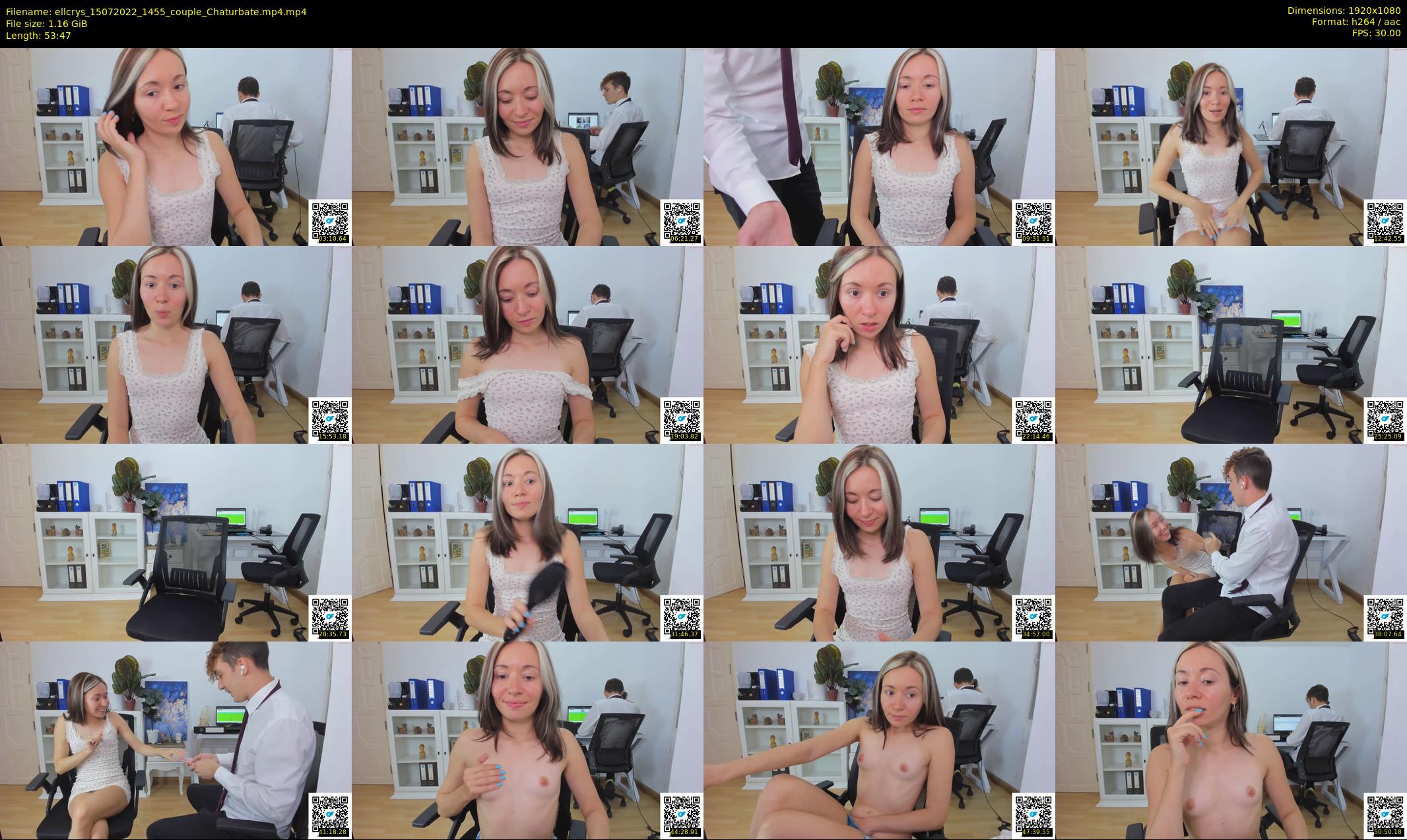 ellcrys — 54 minute Chaturbate couple cam show recording, 1080p, Jul 15, 2022