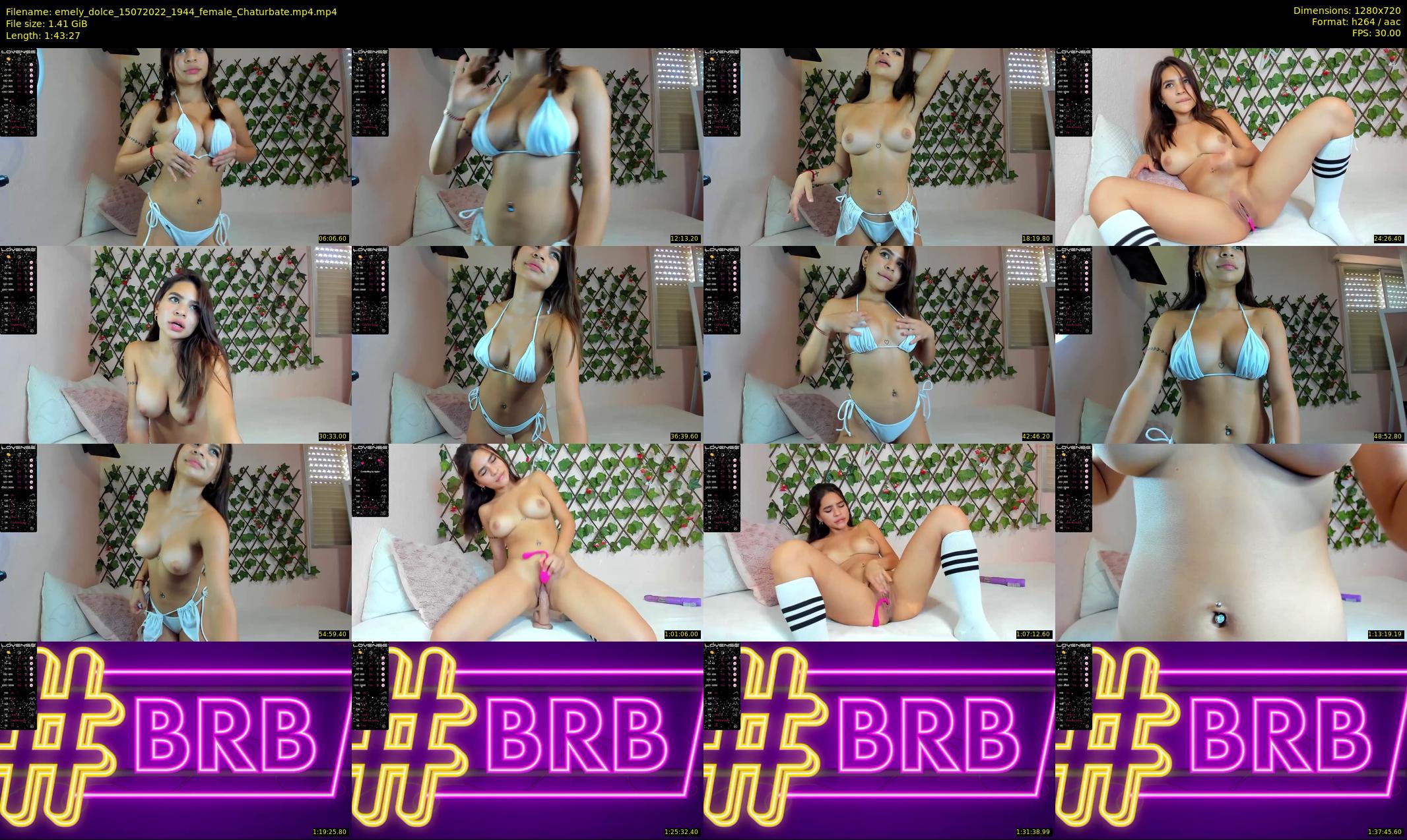 emely_dolce — 104 minute Chaturbate female cam show recording, 720p, Jul 15, 2022