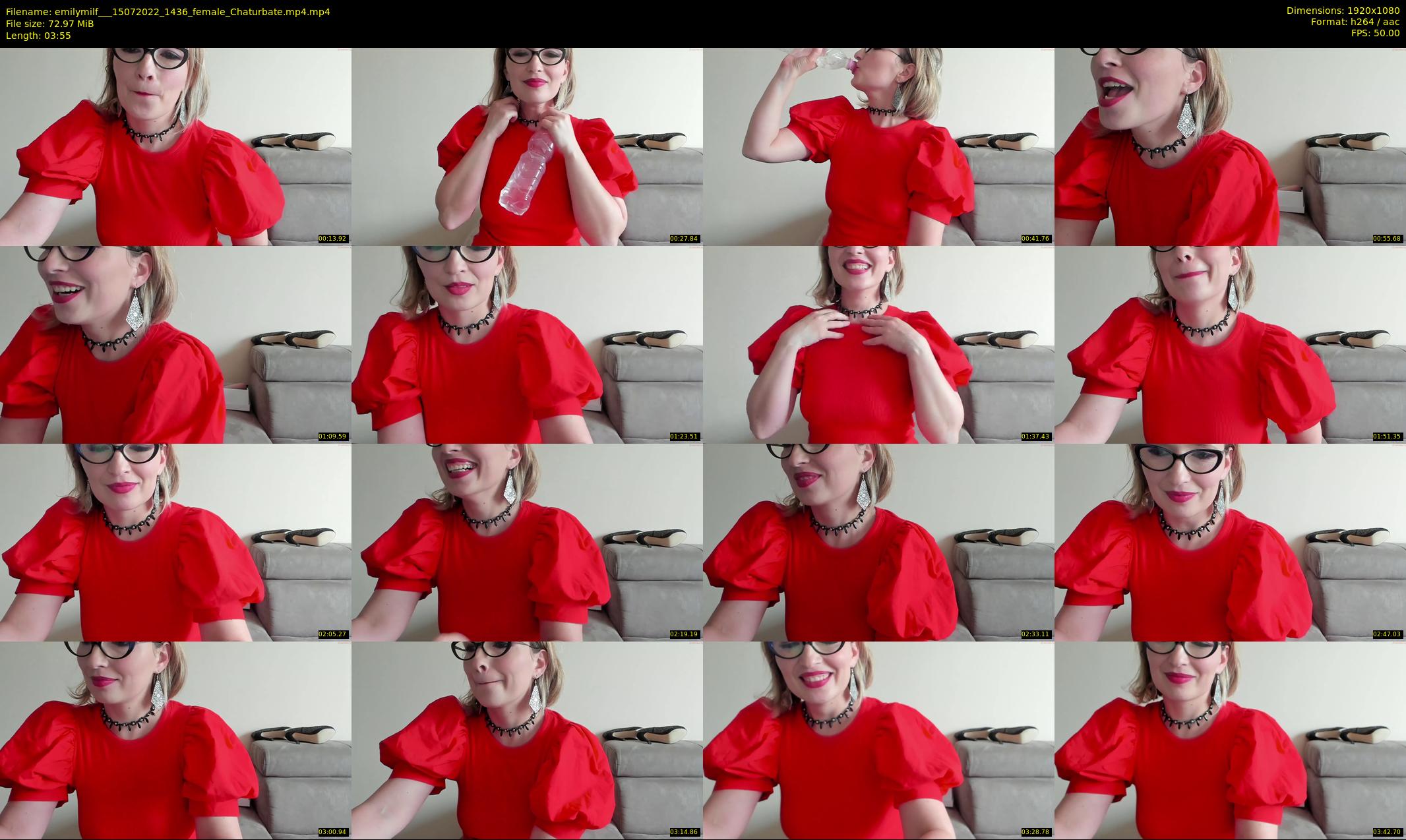 emilymilf__ — 4 minute Chaturbate female cam show recording, 1080p, Jul 15, 2022
