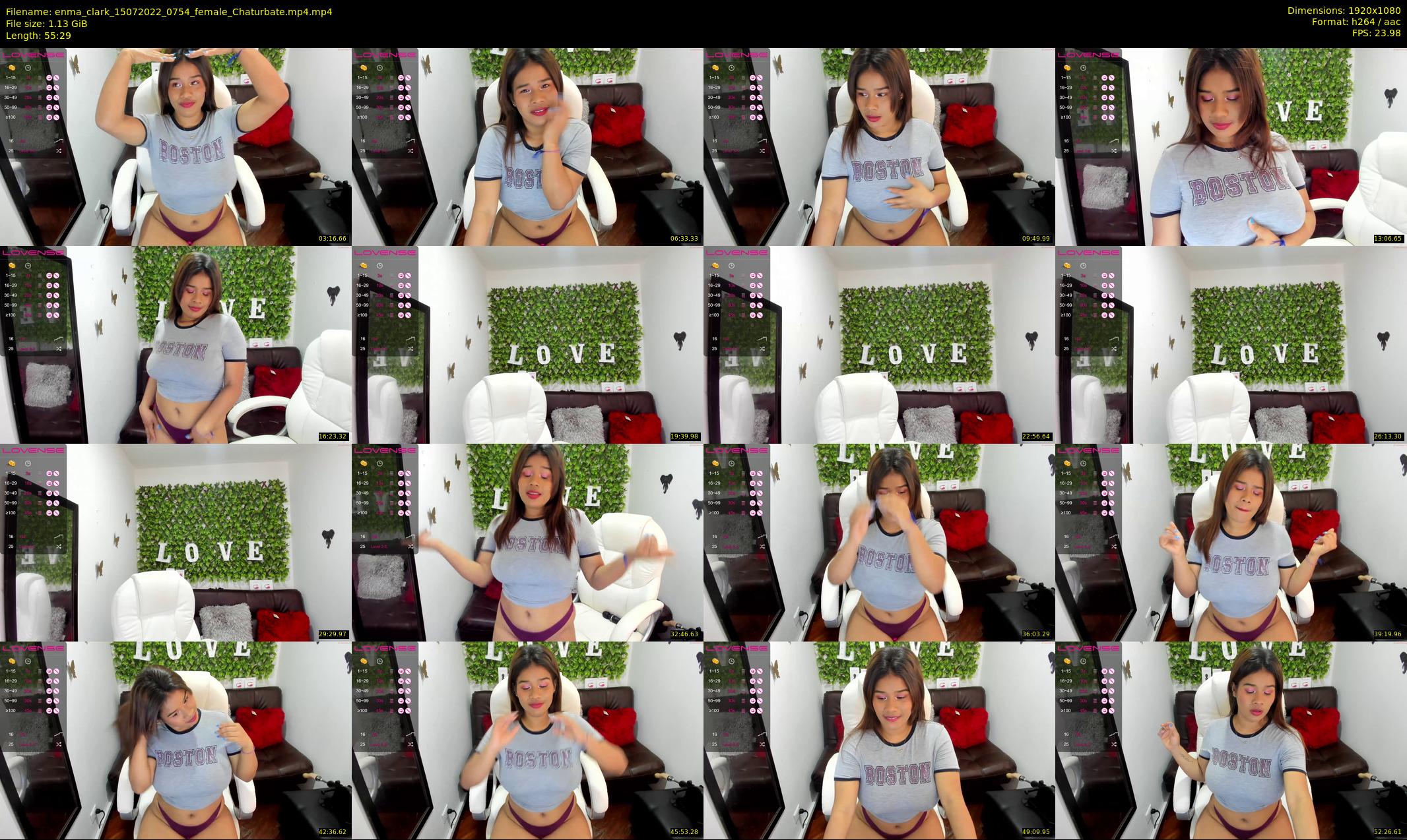 enma_clark — 56 minute Chaturbate female cam show recording, 1080p, Jul 15, 2022