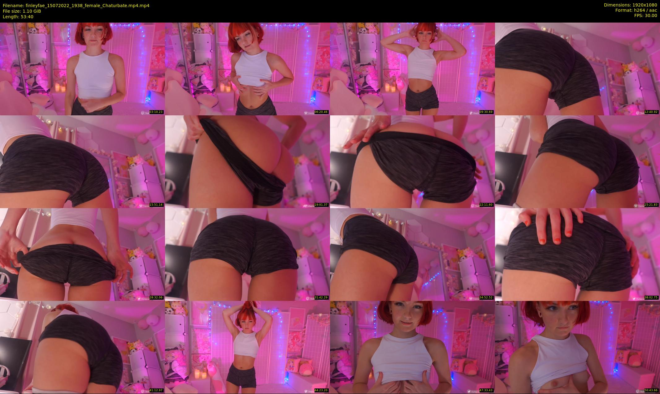finleyfae — 54 minute Chaturbate female cam show recording, 1080p, Jul 15, 2022