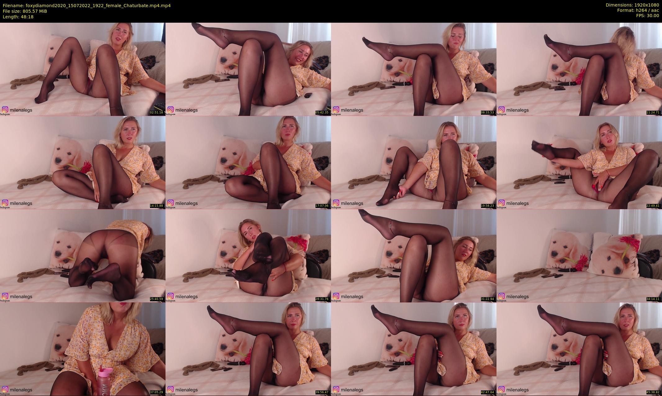 foxydiamond2020 — 49 minute Chaturbate female cam show recording, 1080p, Jul 15, 2022
