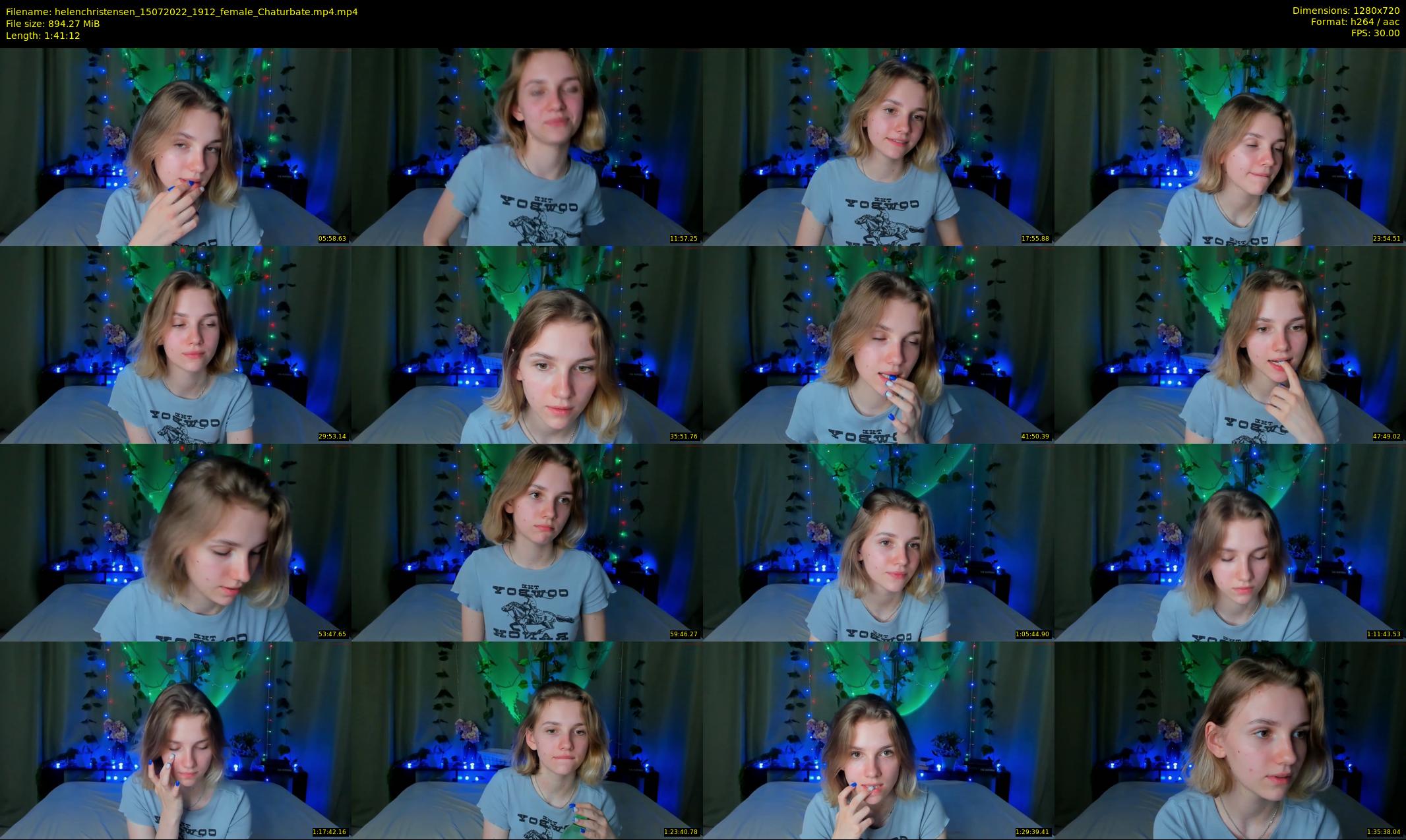 helenchristensen — 102 minute Chaturbate female cam show recording, 720p, Jul 15, 2022