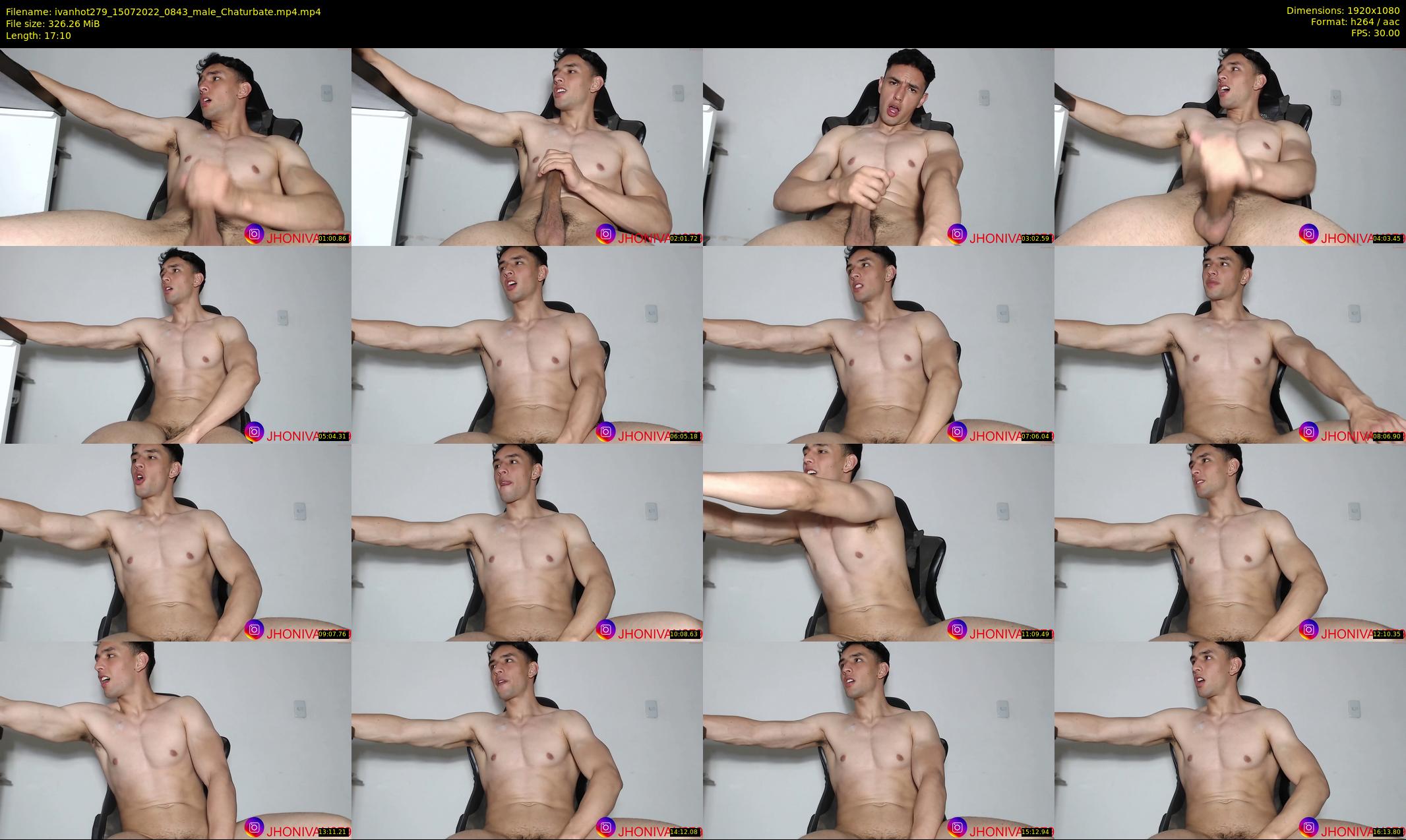 ivanhot279 — 18 minute Chaturbate male cam show recording, 1080p, Jul 15, 2022