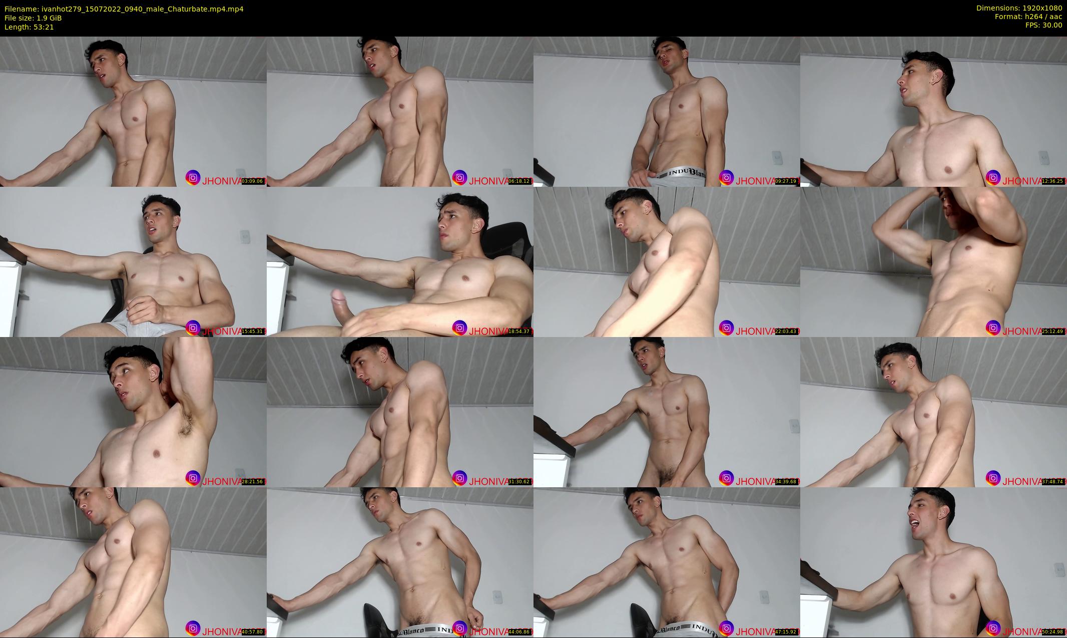 ivanhot279 — 54 minute Chaturbate male cam show recording, 1080p, Jul 15, 2022