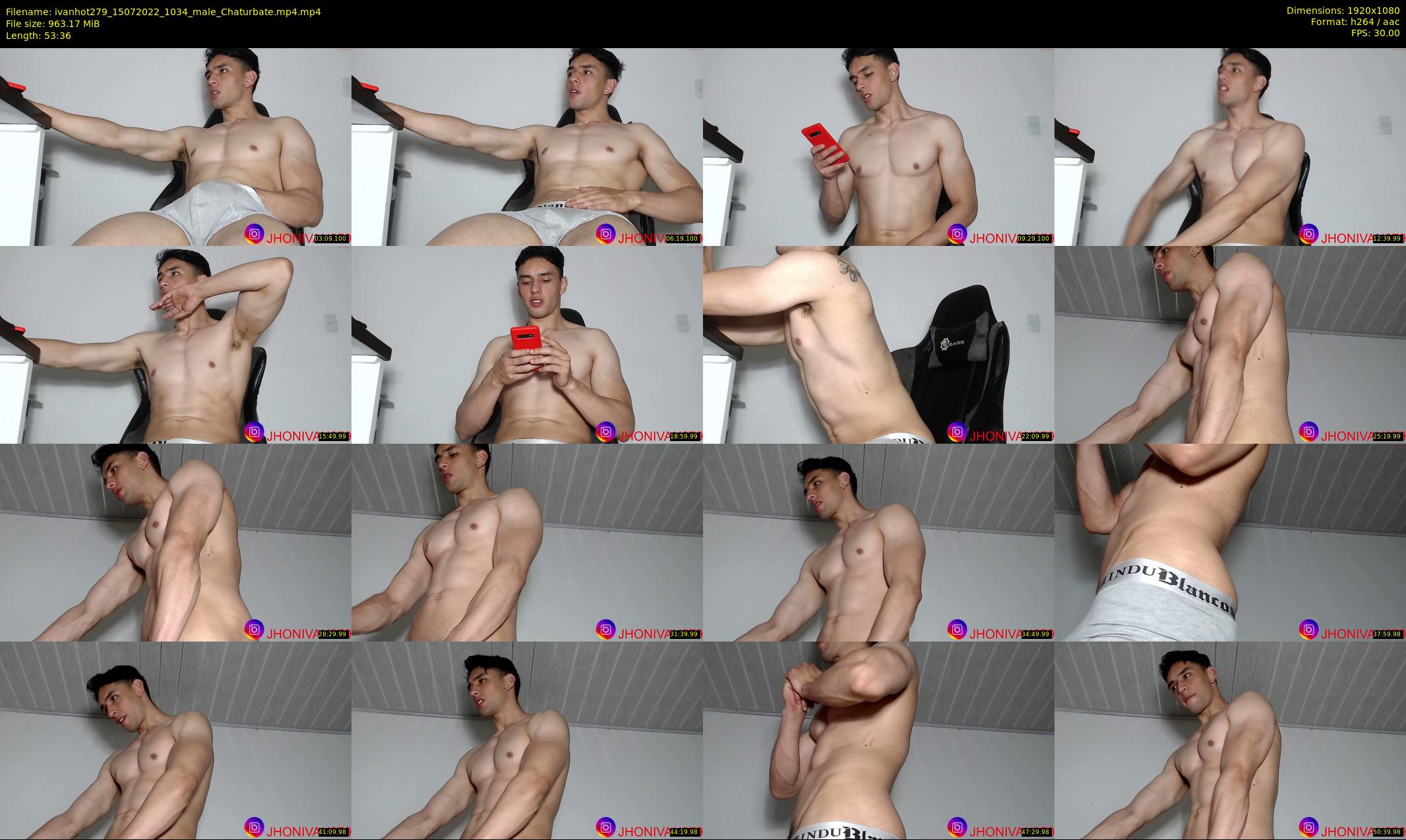 ivanhot279 — 54 minute Chaturbate male cam show recording, 1080p, Jul 15, 2022