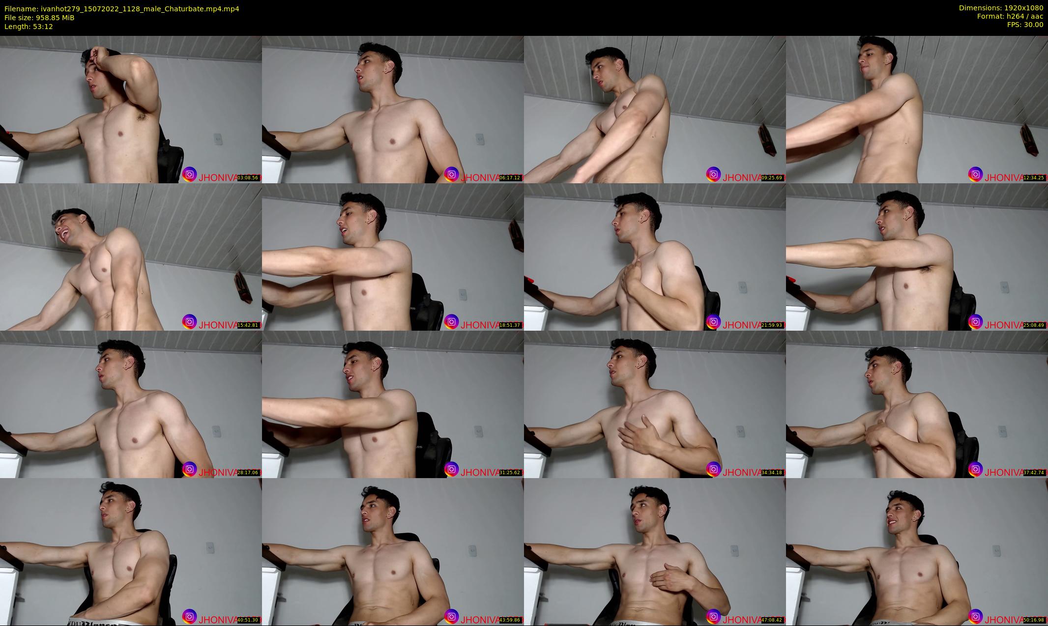 ivanhot279 — 54 minute Chaturbate male cam show recording, 1080p, Jul 15, 2022