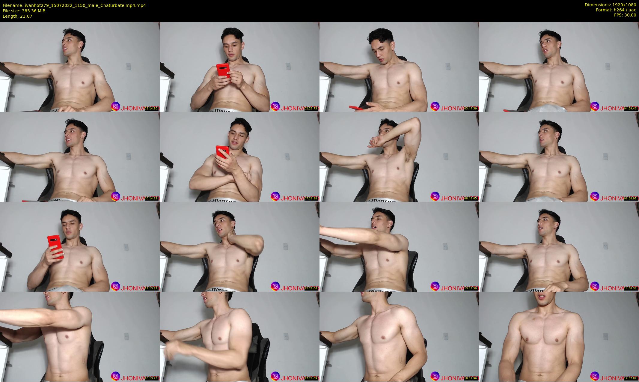 ivanhot279 — 22 minute Chaturbate male cam show recording, 1080p, Jul 15, 2022