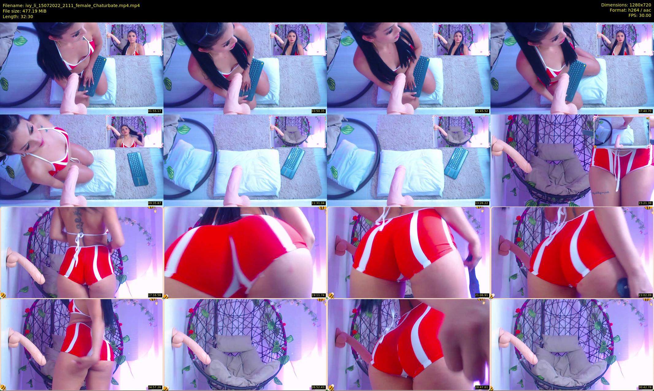 ivy_li — 33 minute Chaturbate female cam show recording, 720p, Jul 15, 2022