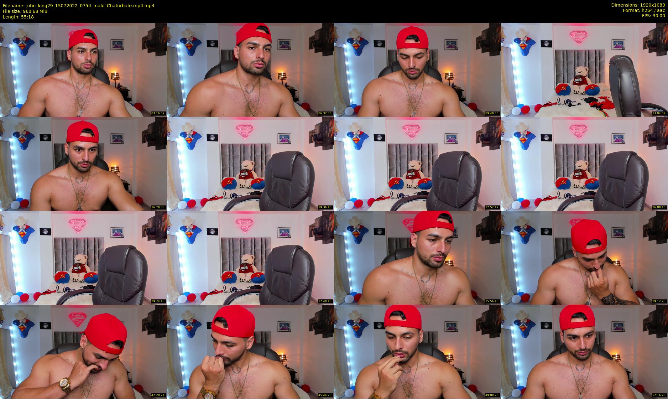 john_king29 — 56 minute Chaturbate male cam show recording, 1080p, Jul 15, 2022