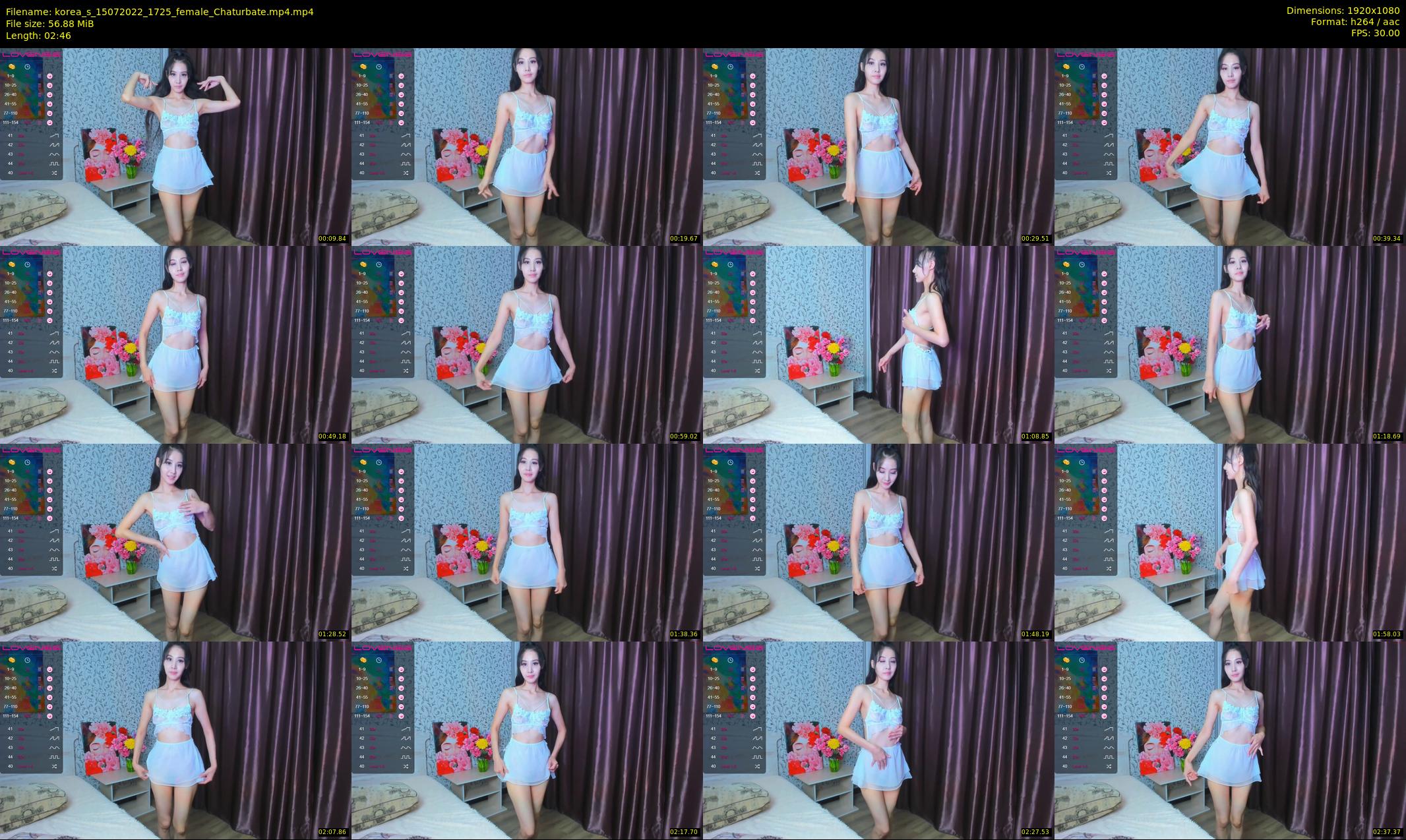 korea_s — 3 minute Chaturbate female cam show recording, 1080p, Jul 15, 2022