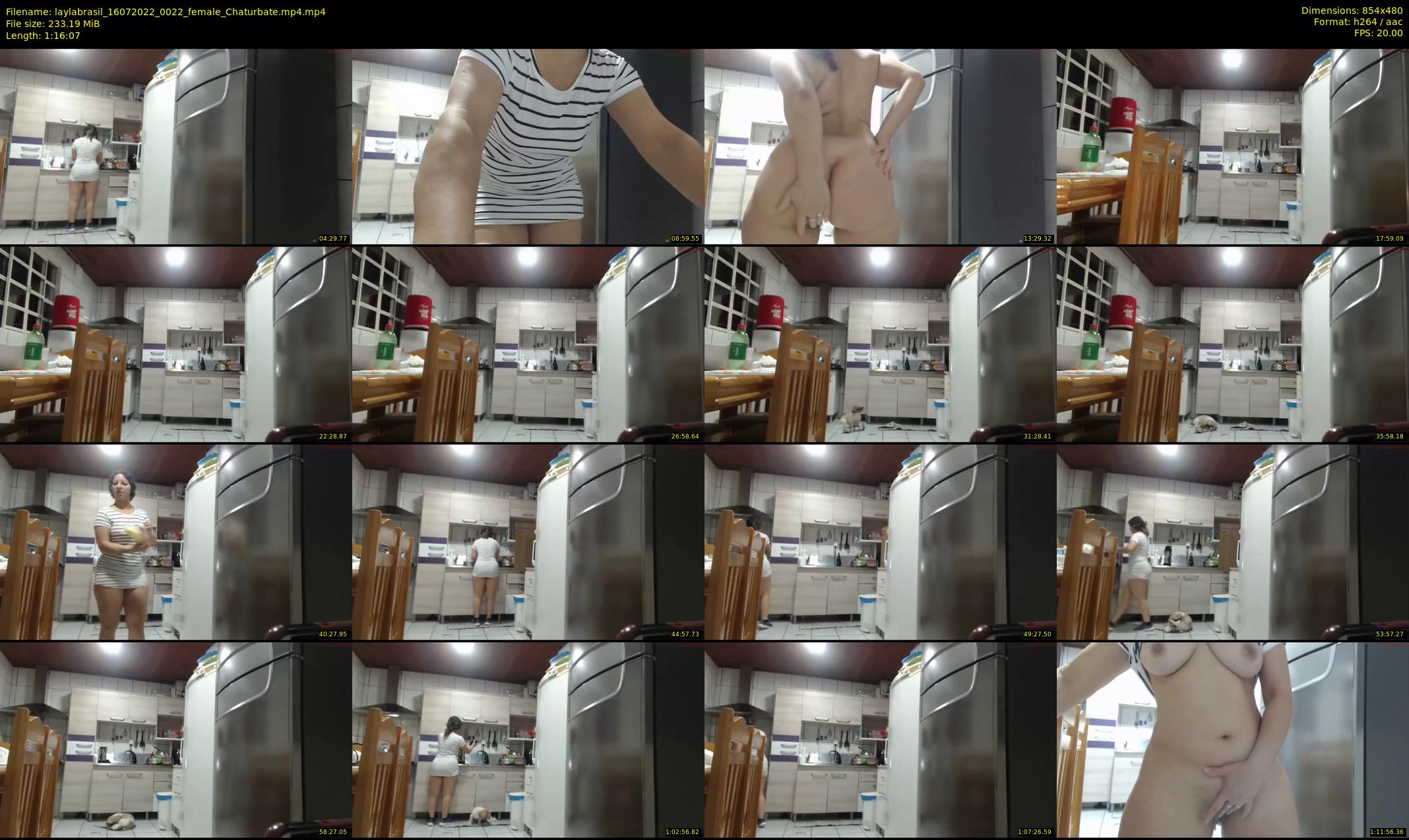 laylabrasil — 77 minute Chaturbate female cam show recording, 480p, Jul 16, 2022
