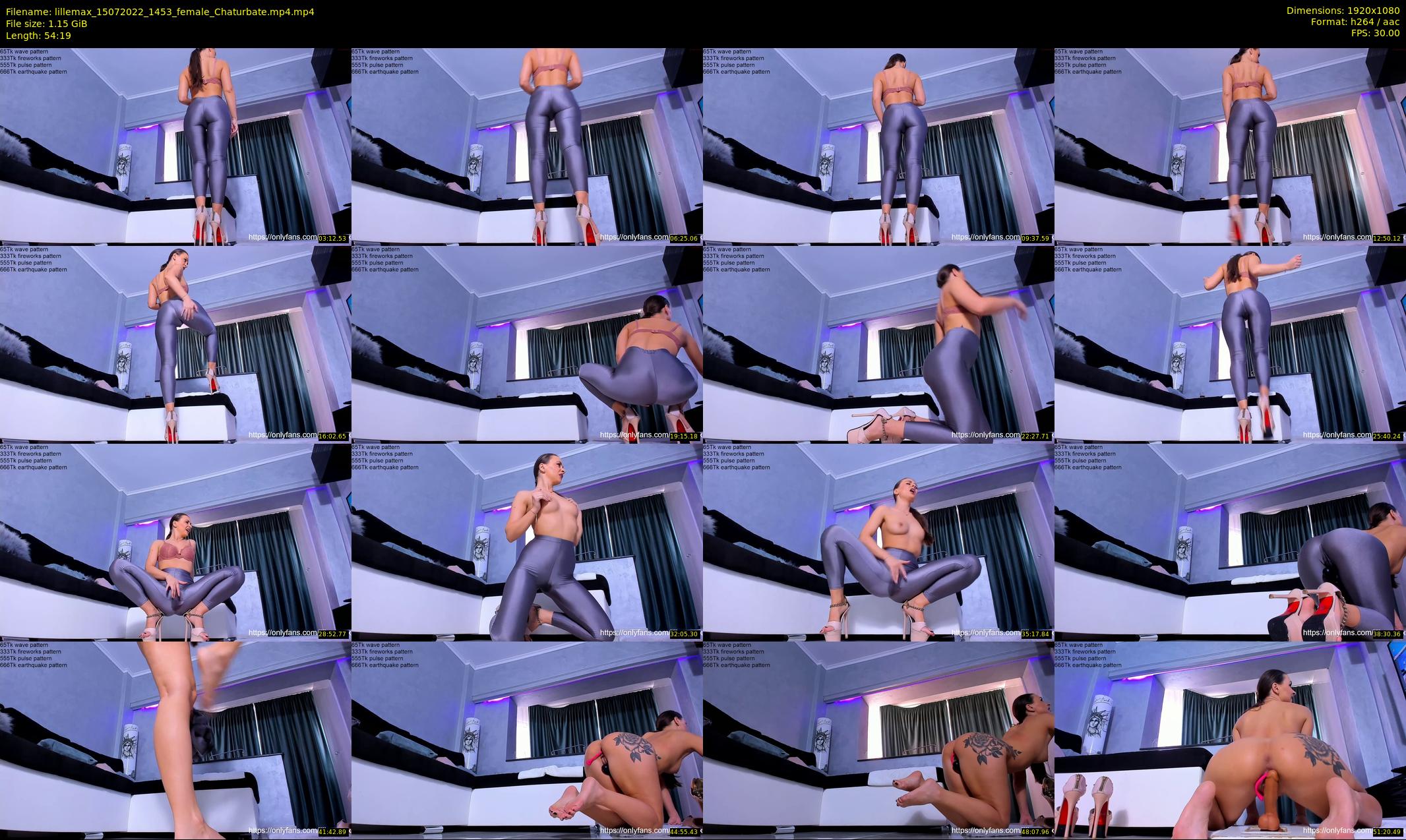 lillemax — 55 minute Chaturbate female cam show recording, 1080p, Jul 15, 2022