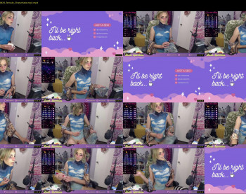 lunasparkles — 68 minute Chaturbate female cam show recording, 1080p, Jul 15, 2022