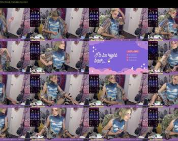 lunasparkles — 64 minute Chaturbate female cam show recording, 1080p, Jul 15, 2022