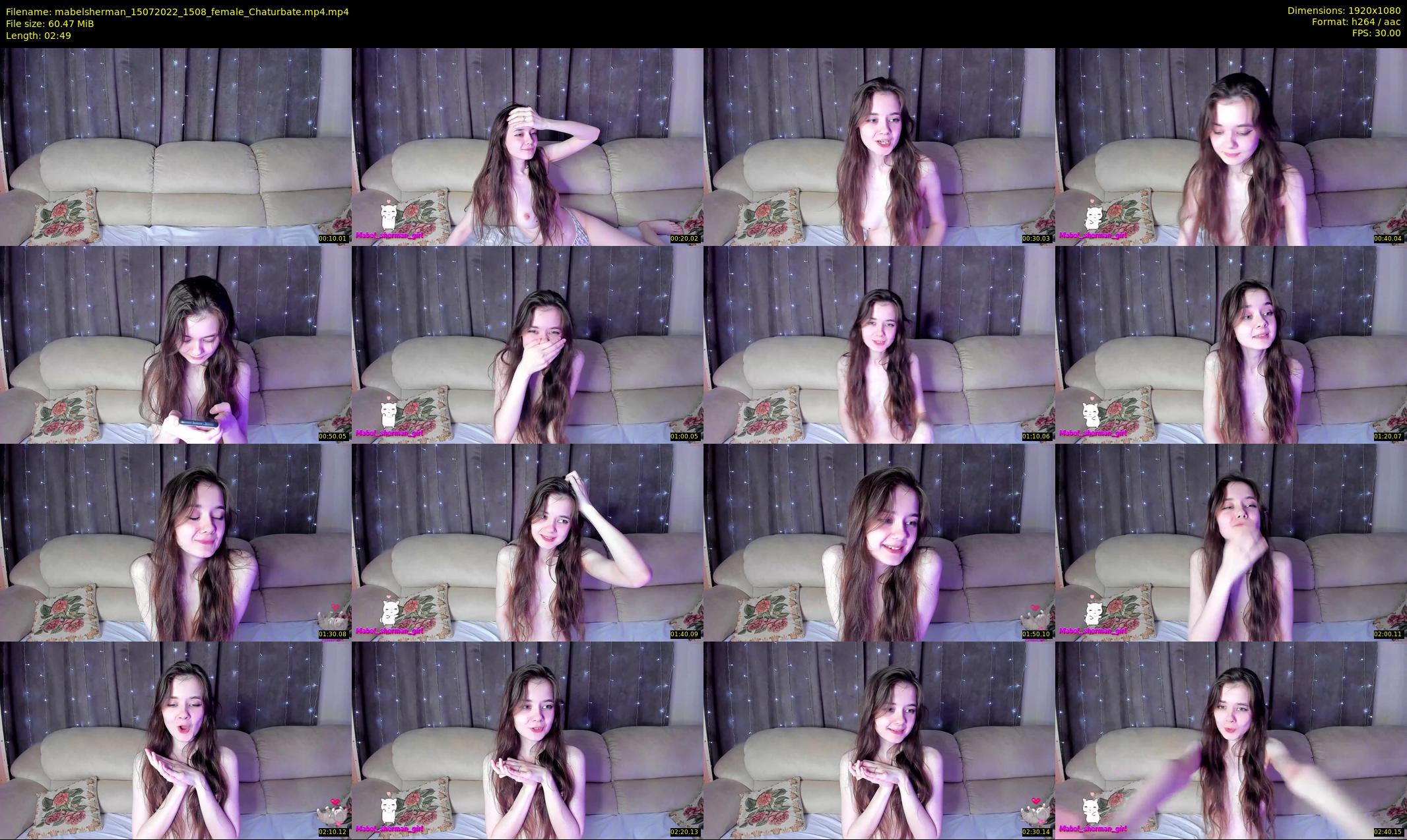 mabelsherman — 3 minute Chaturbate couple cam show recording, 1080p, Jul 15, 2022