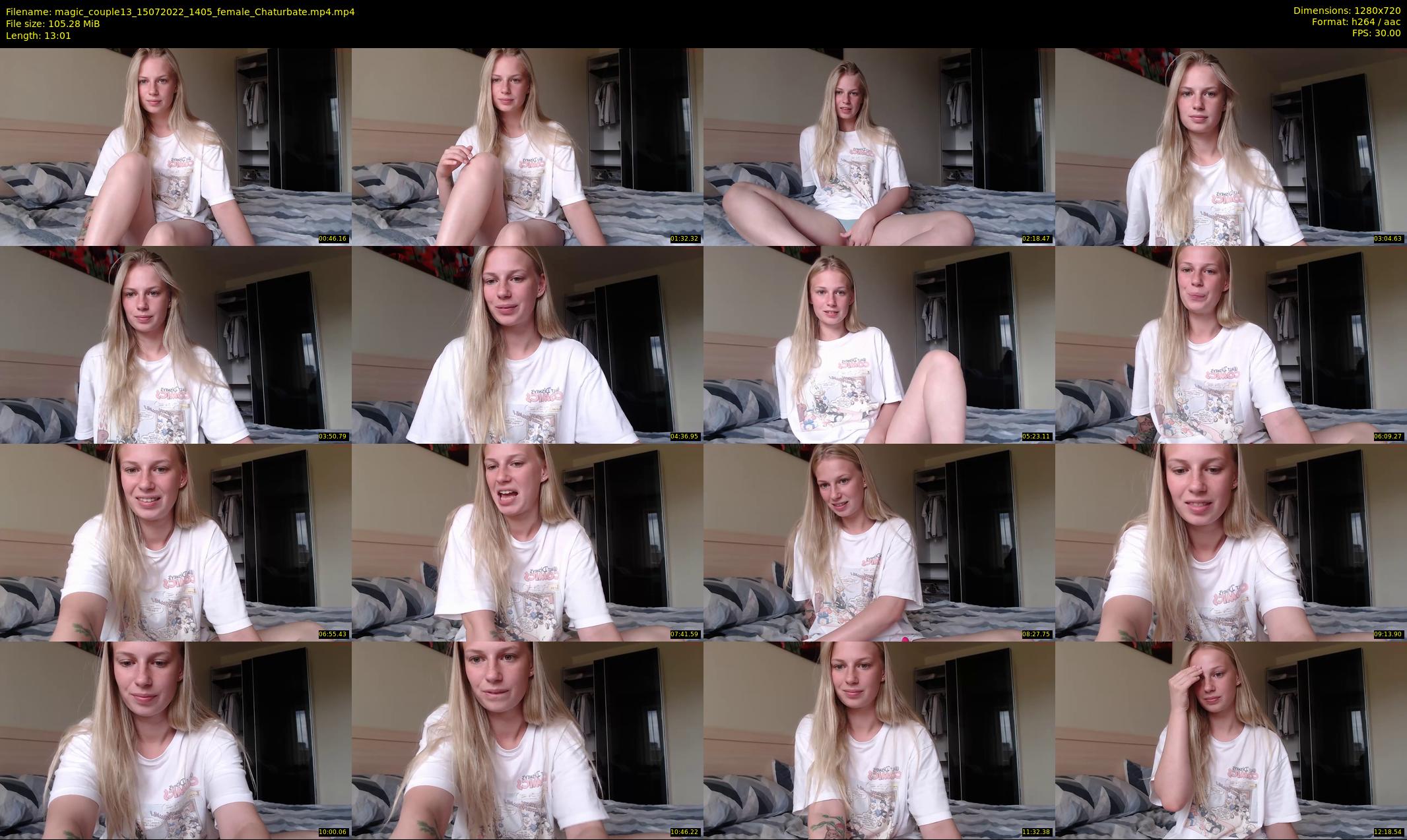 magic_couple13 — 14 minute Chaturbate couple cam show recording, 720p, Jul 15, 2022