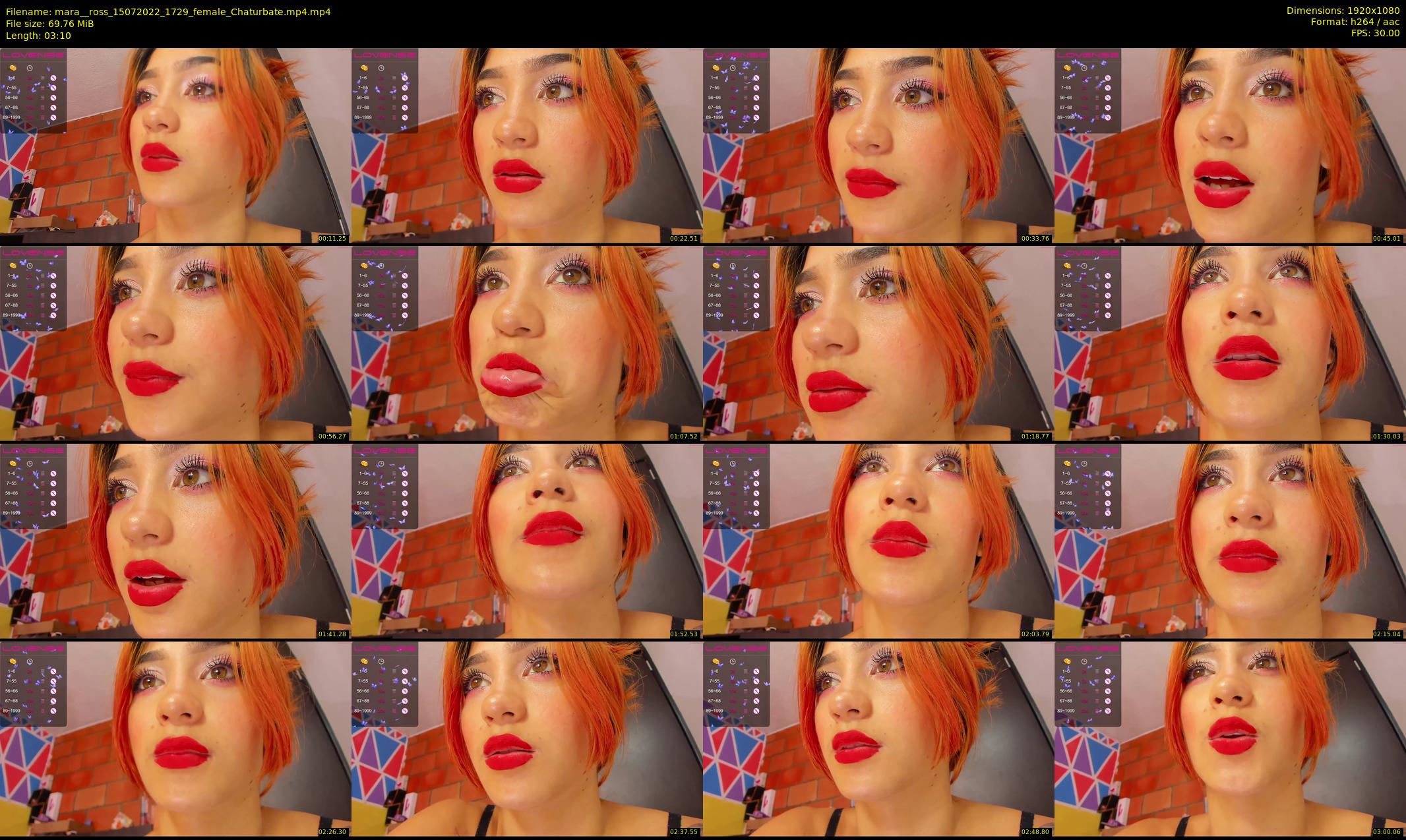 mara__ross — 4 minute Chaturbate female cam show recording, 1080p, Jul 15, 2022