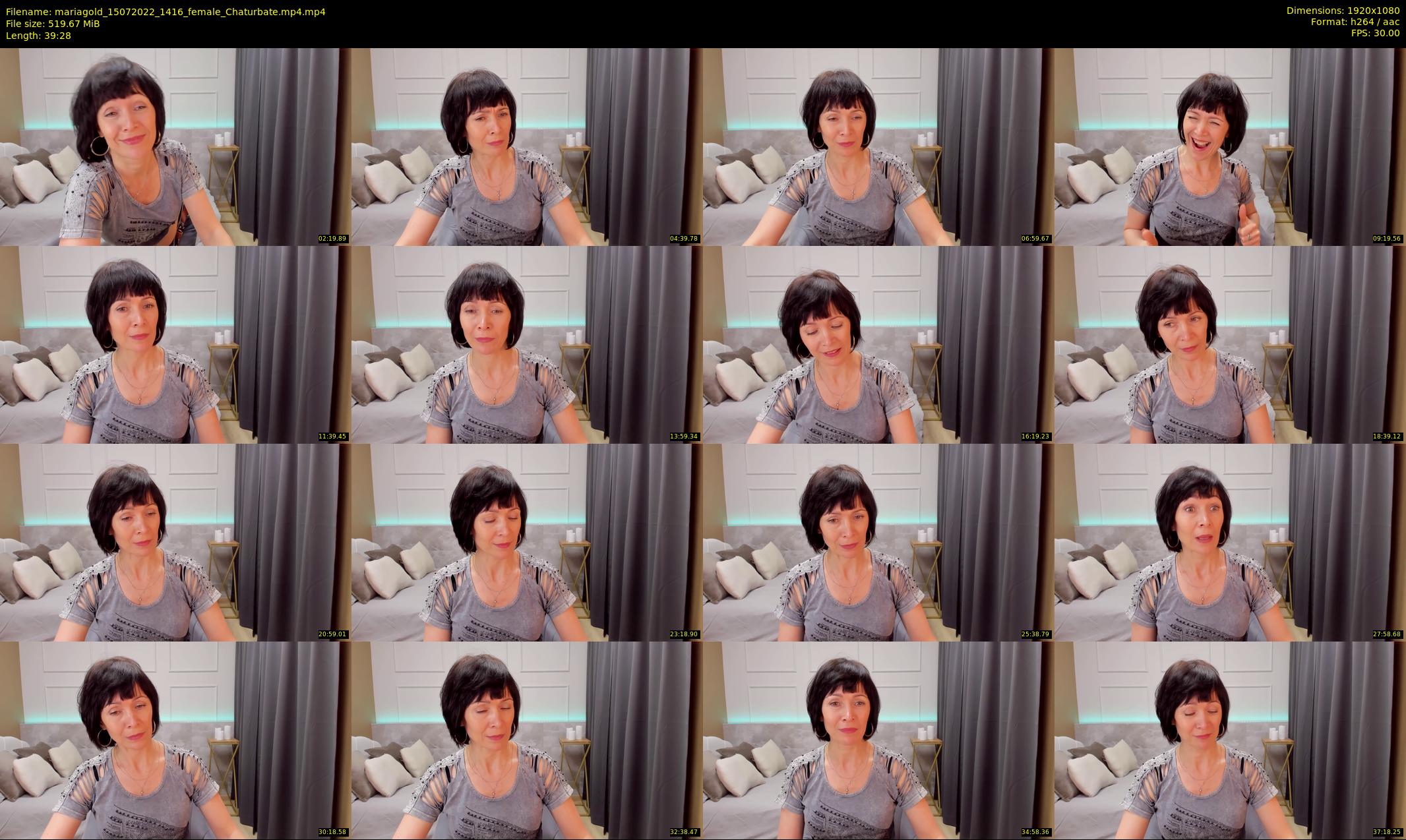 mariagold — 40 minute Chaturbate female cam show recording, 1080p, Jul 15, 2022