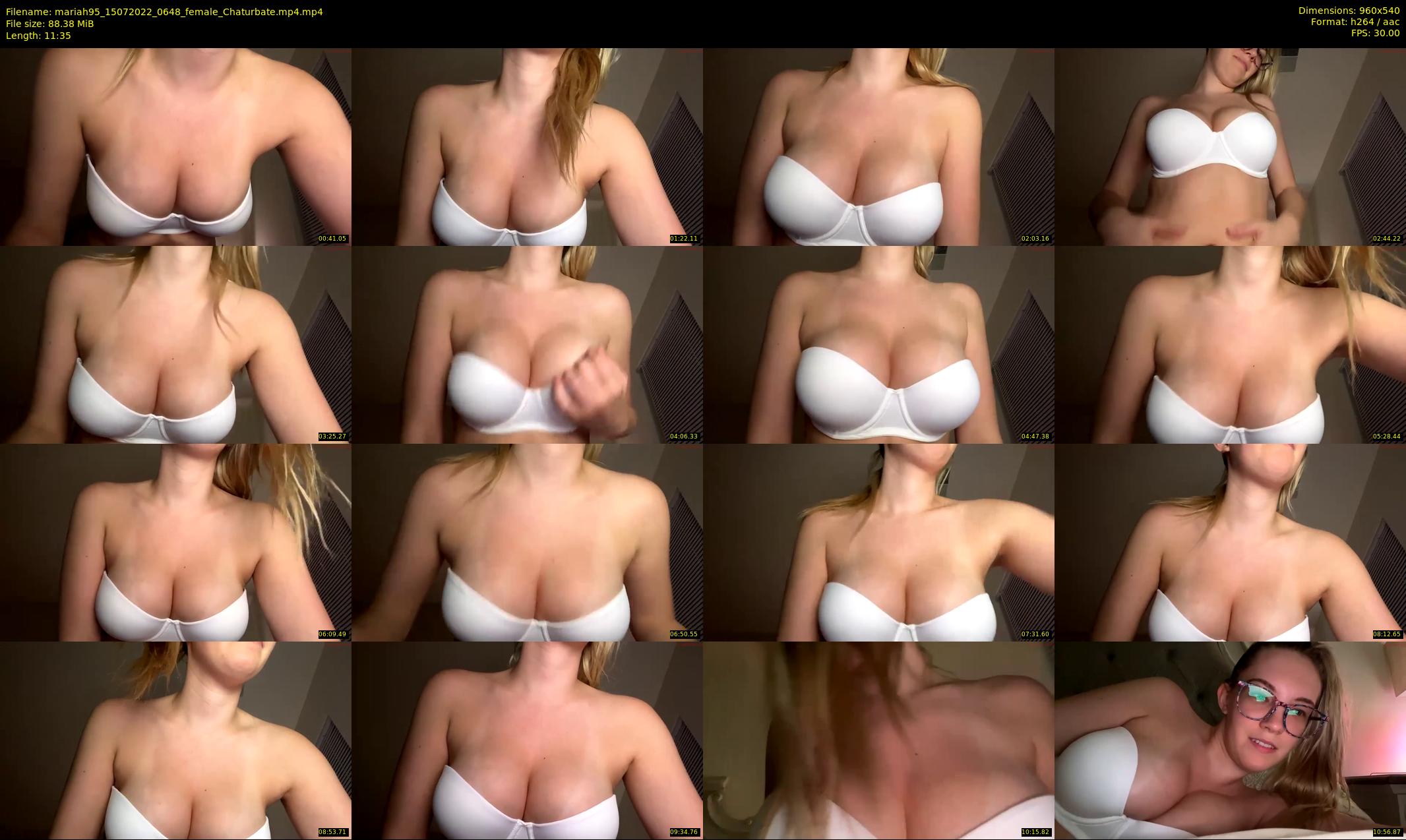 mariah95 — 12 minute Chaturbate female cam show recording, 480p, Jul 15, 2022