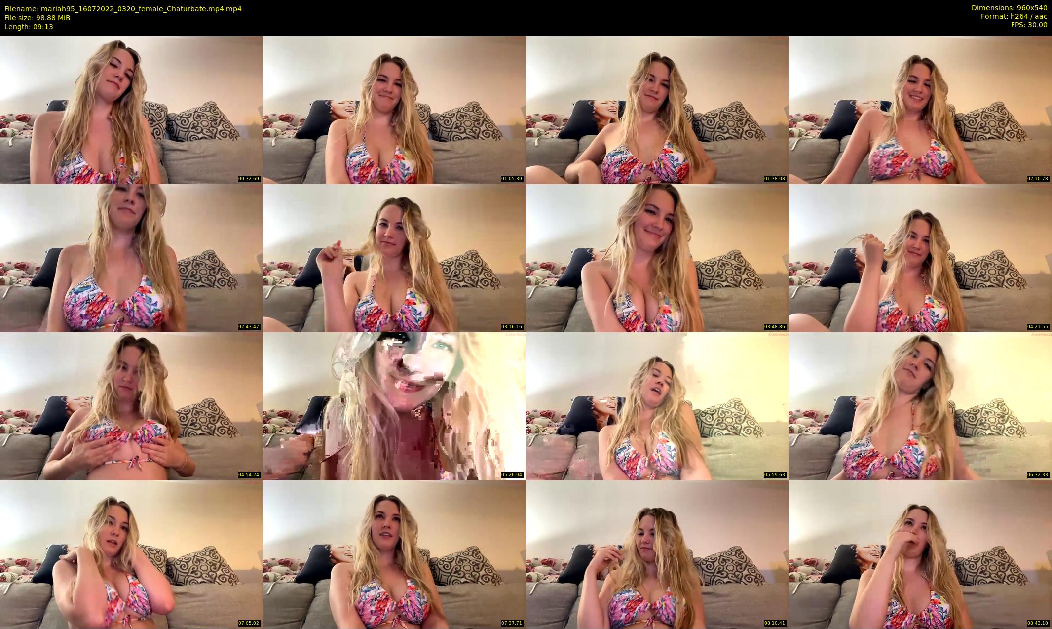 mariah95 — 10 minute Chaturbate female cam show recording, 480p, Jul 16, 2022