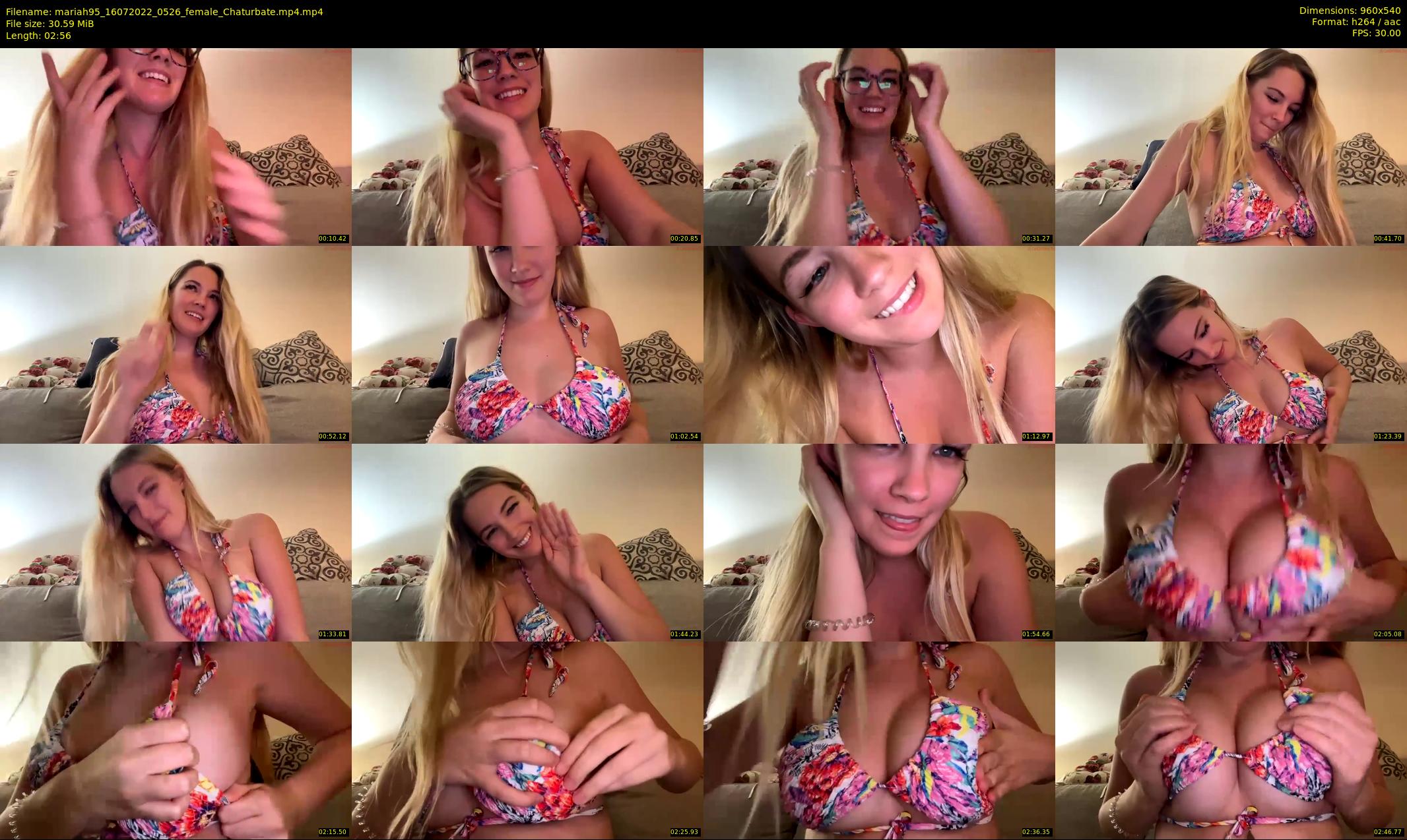 mariah95 — 3 minute Chaturbate female cam show recording, 480p, Jul 16, 2022