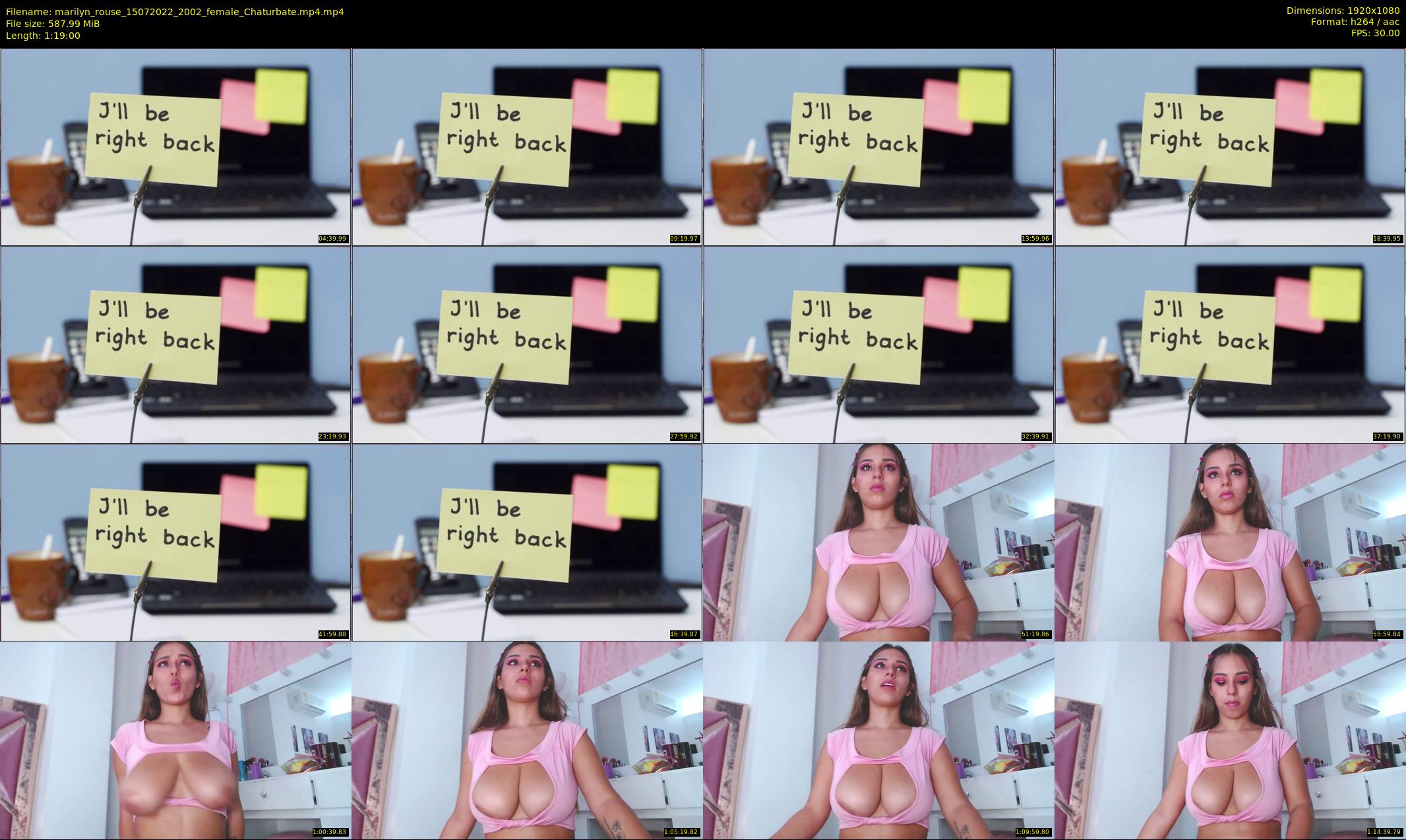 marilyn_rouse — 79 minute Chaturbate female cam show recording, 1080p, Jul 15, 2022