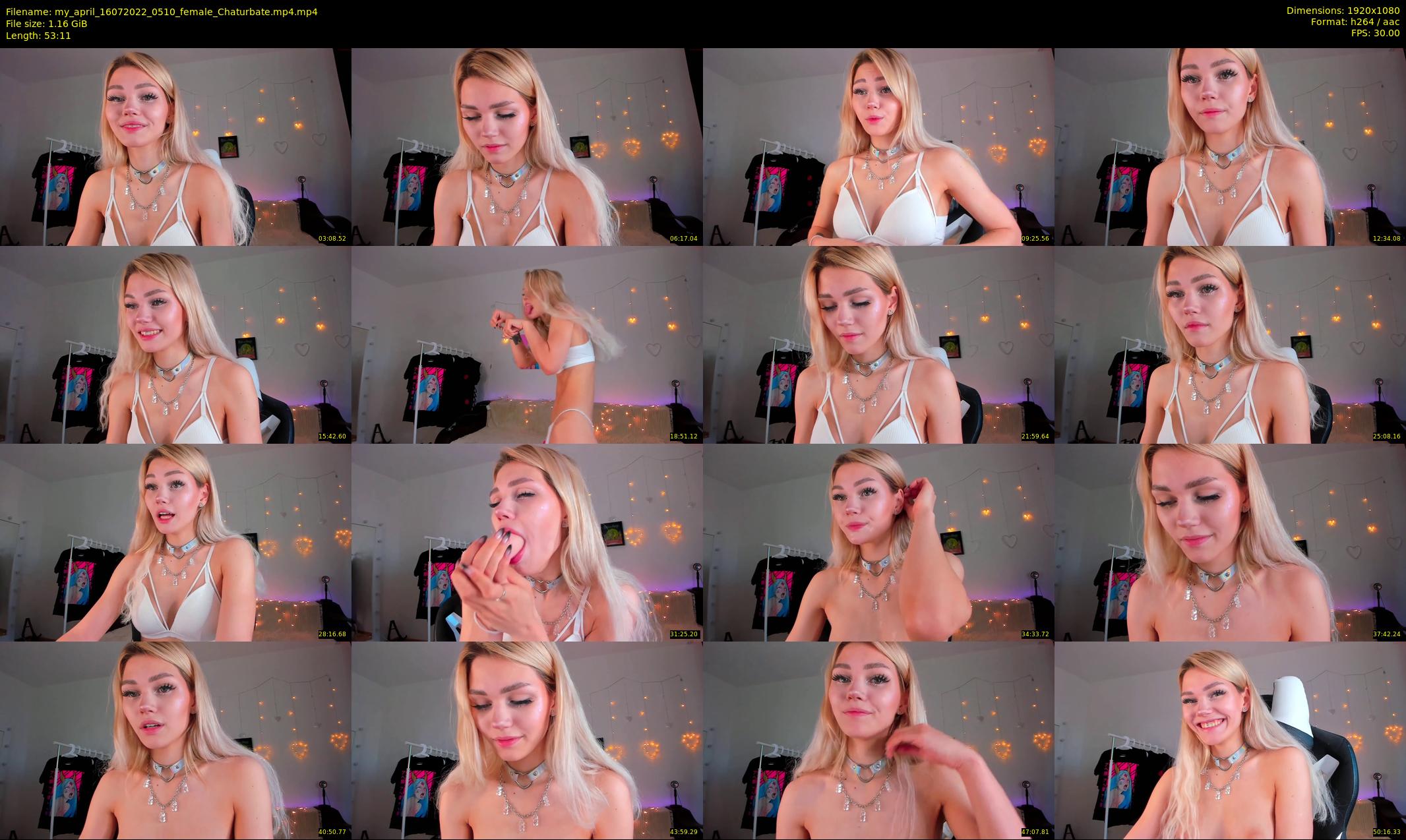 my_april — 54 minute Chaturbate female cam show recording, 1080p, Jul 16, 2022
