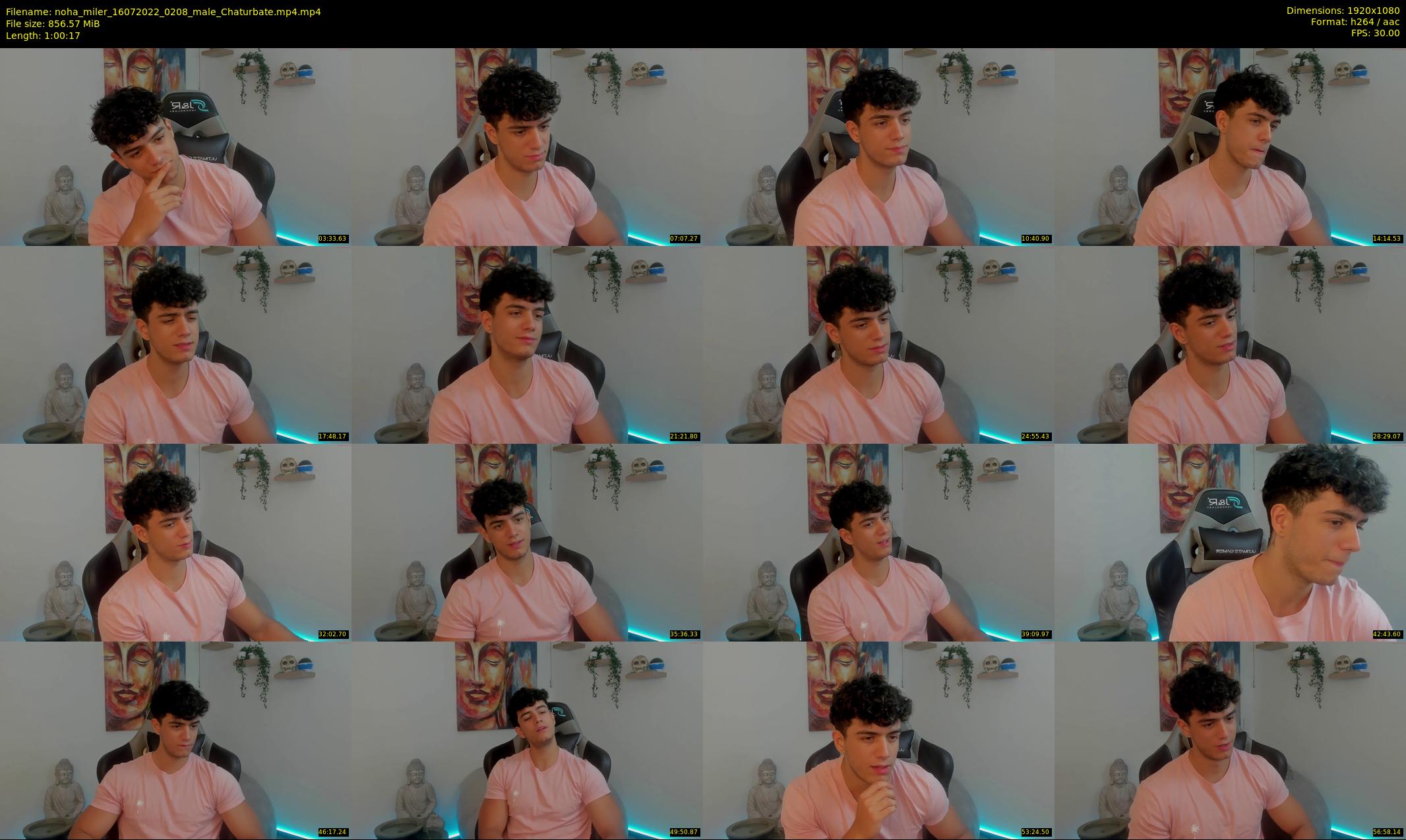 noha_miler — 61 minute Chaturbate male cam show recording, 1080p, Jul 16, 2022
