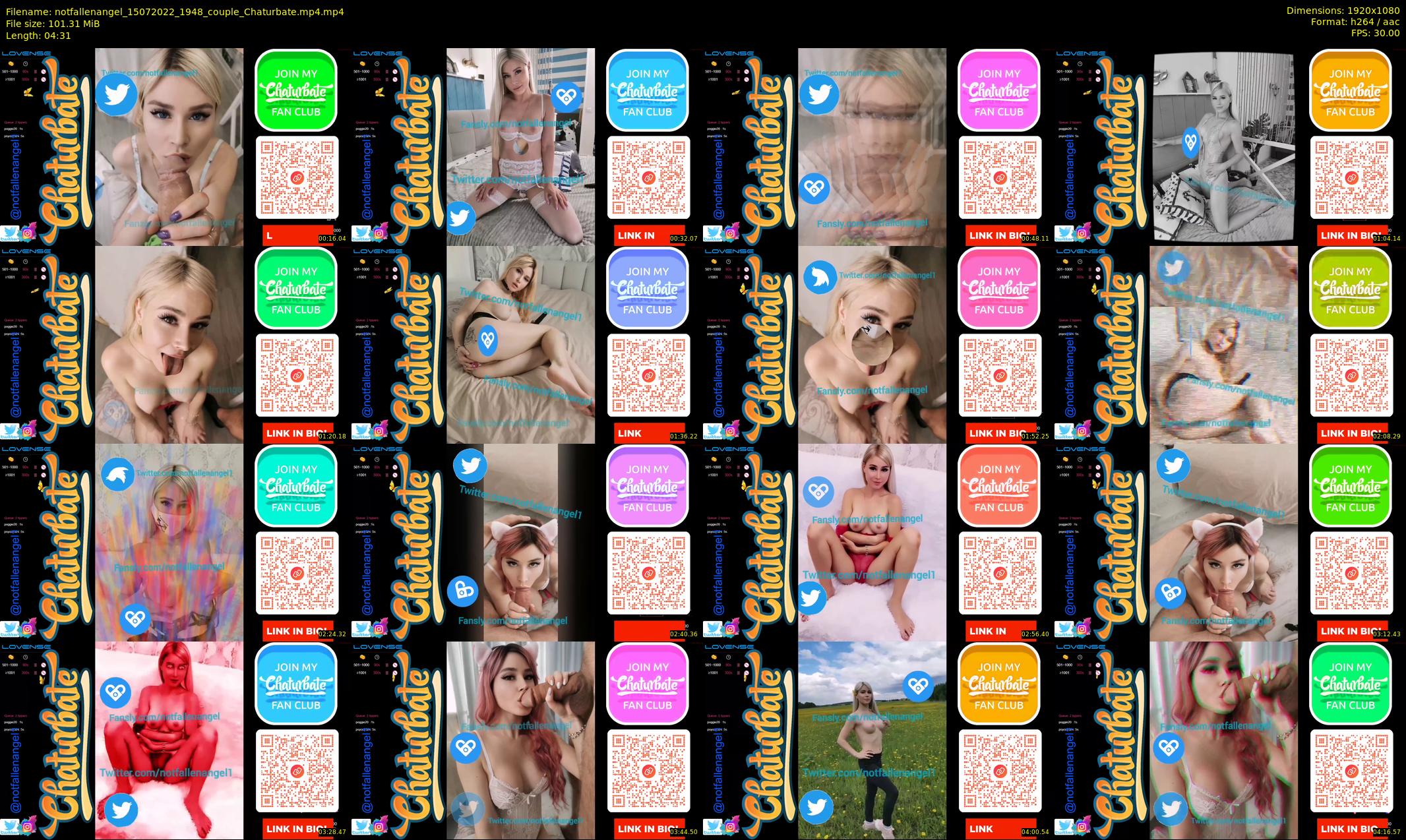 notfallenangel — 5 minute Chaturbate couple cam show recording, 1080p, Jul 15, 2022