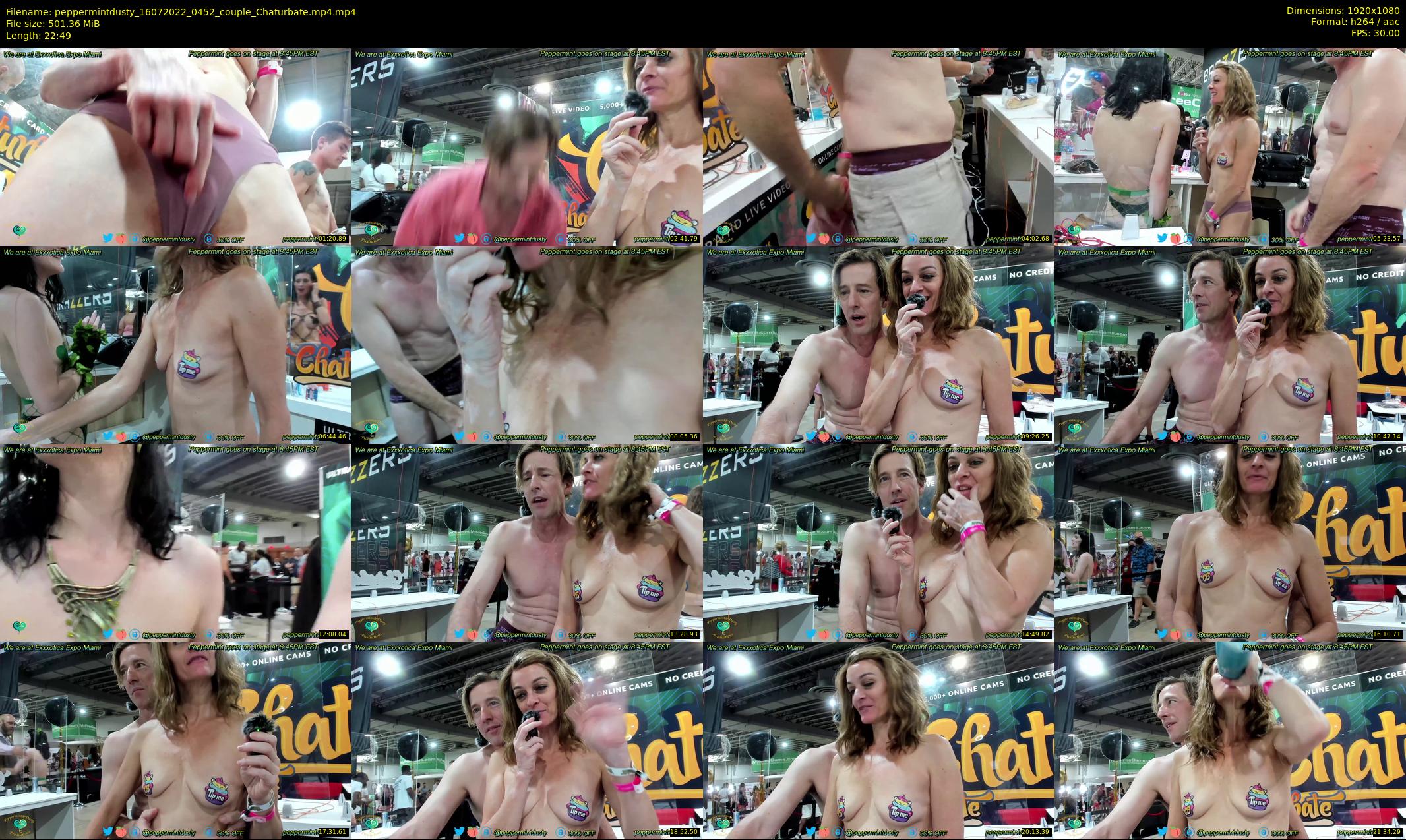 peppermintdusty — 23 minute Chaturbate couple cam show recording, 1080p, Jul 16, 2022