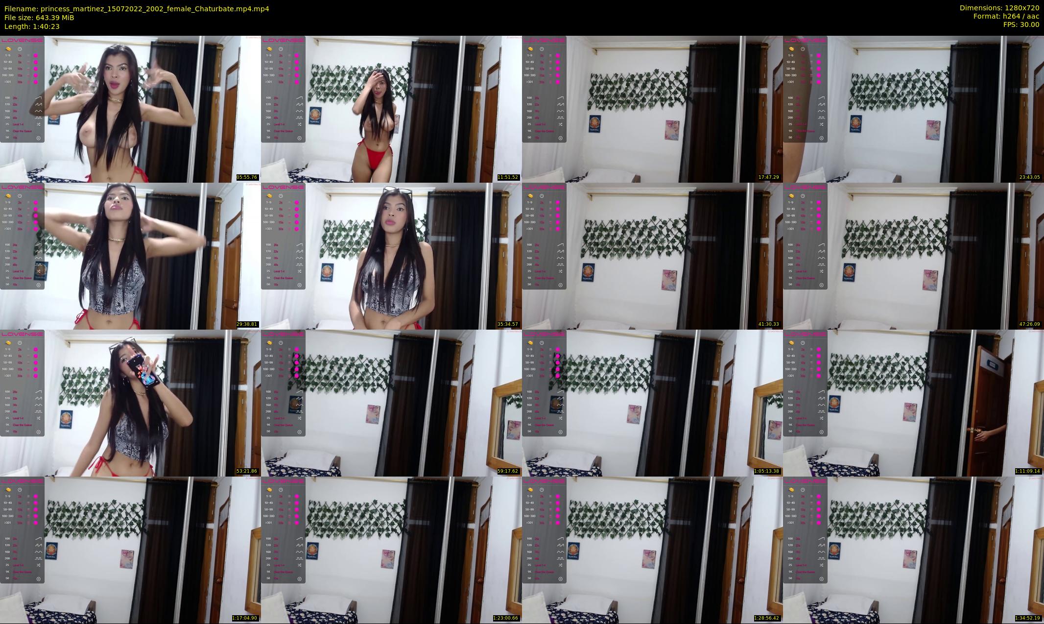 princess_martinez — 101 minute Chaturbate female cam show recording, 720p, Jul 15, 2022