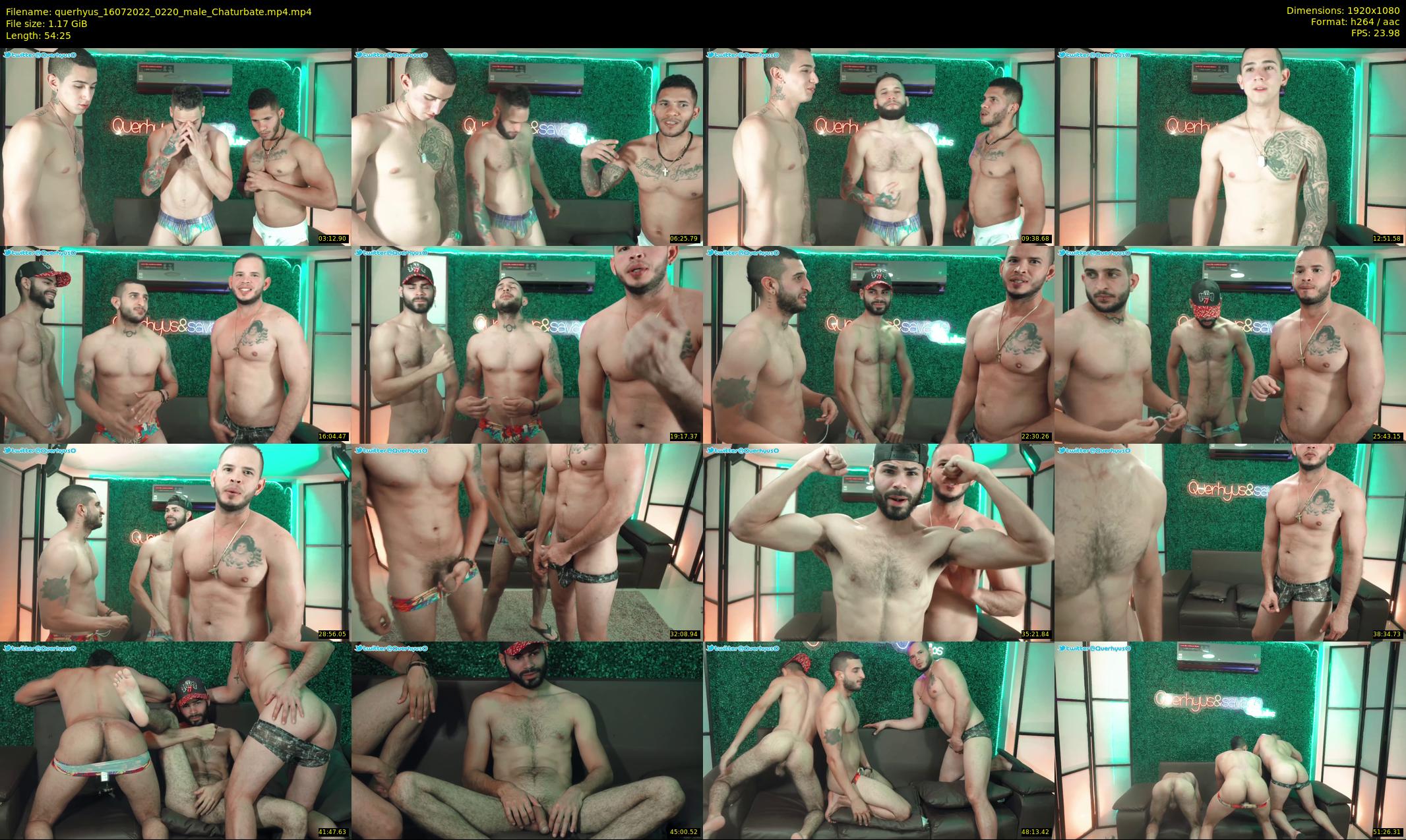 querhyus — 55 minute Chaturbate male cam show recording, 1080p, Jul 16, 2022