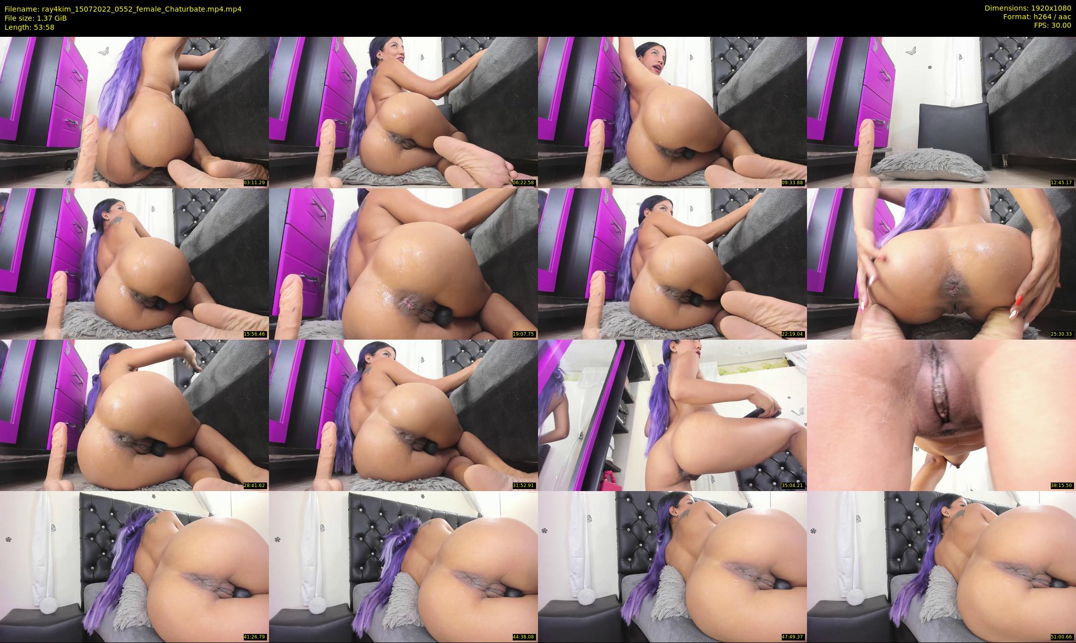 ray4kim — 54 minute Chaturbate couple cam show recording, 1080p, Jul 15, 2022