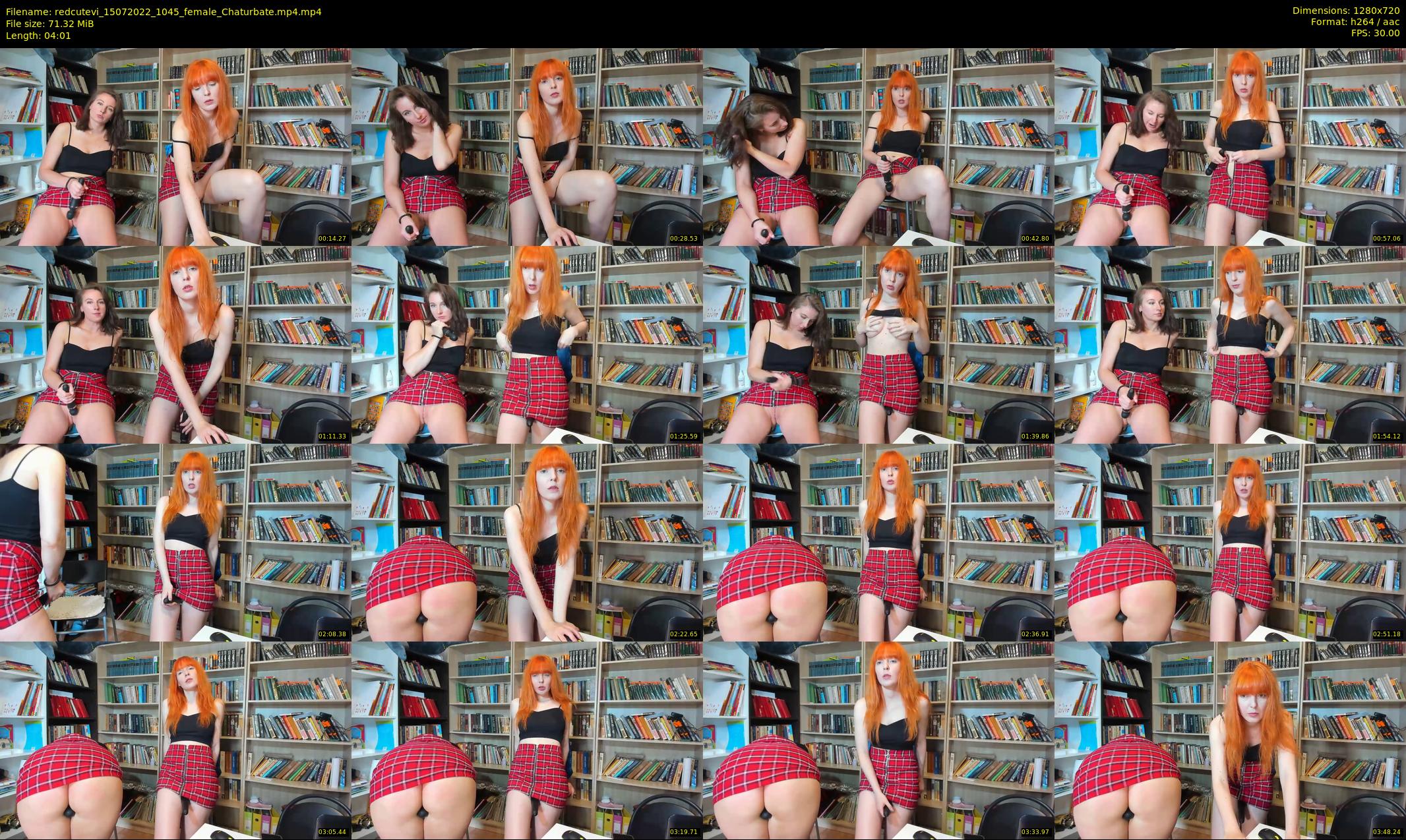 redcutevi — 5 minute Chaturbate female cam show recording, 720p, Jul 15, 2022