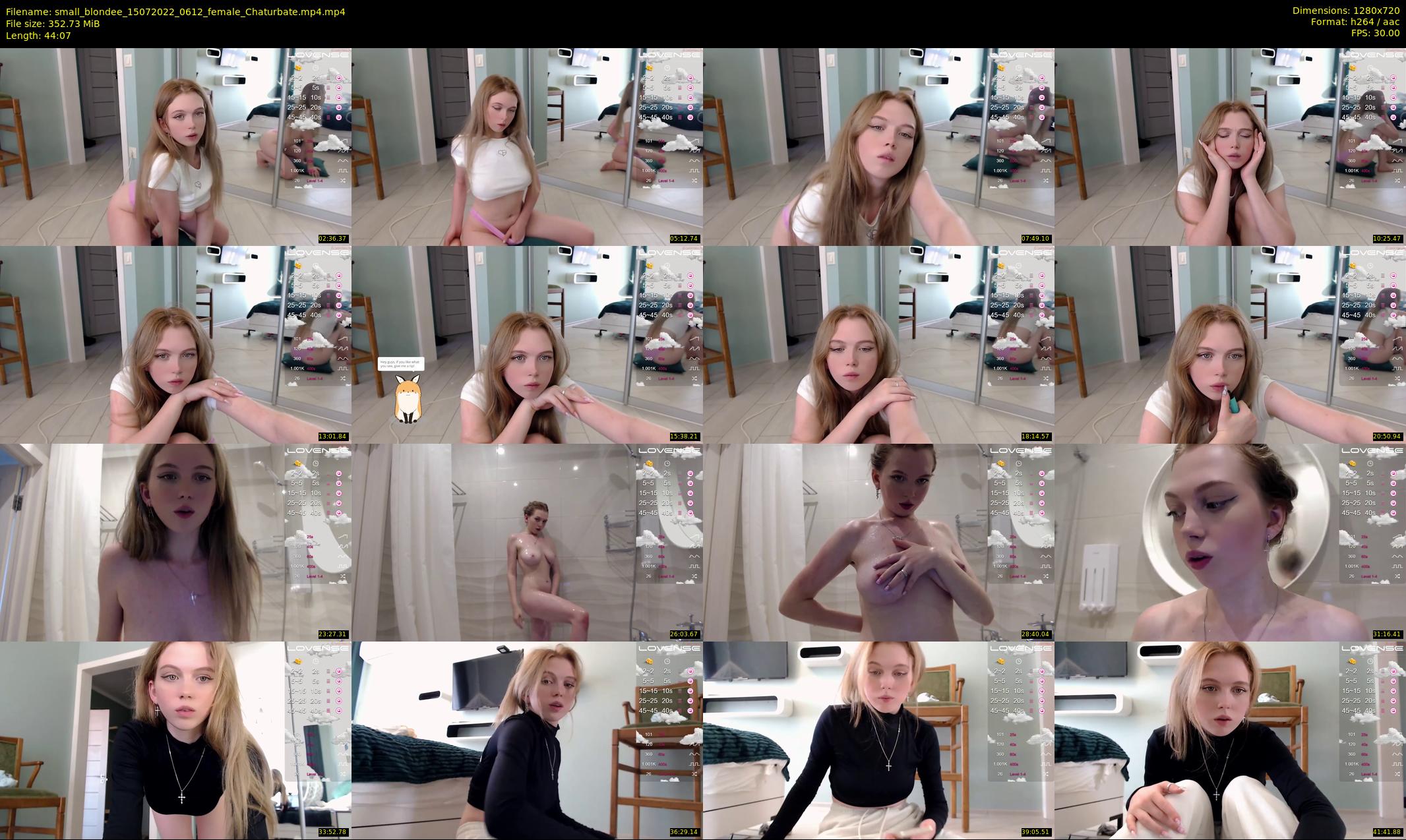 small_blondee — 45 minute Chaturbate female cam show recording, 720p, Jul 15, 2022