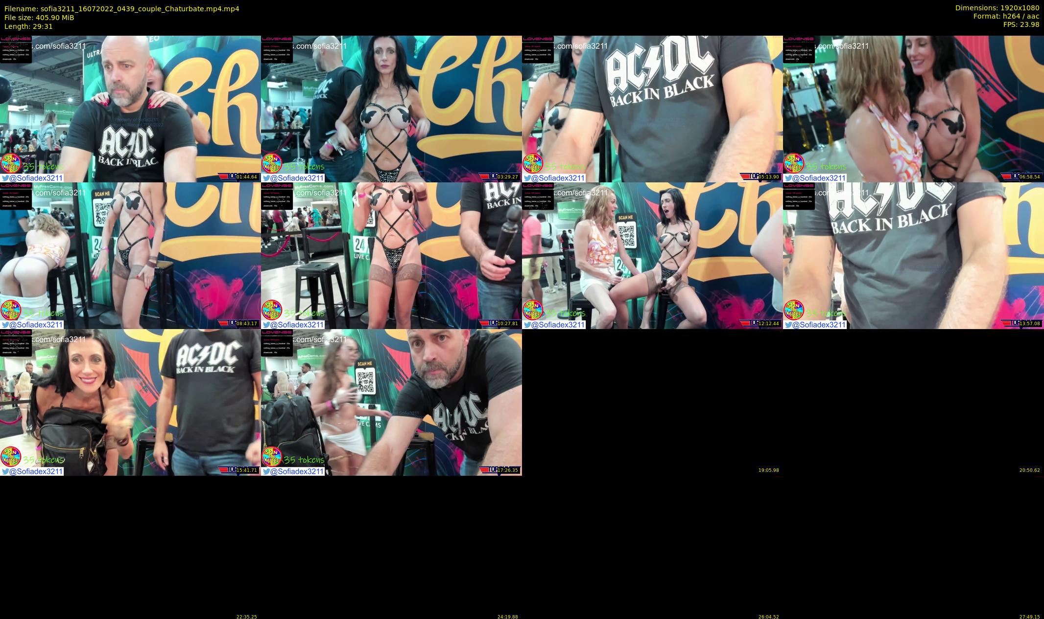sofia3211 — 30 minute Chaturbate couple cam show recording, 1080p, Jul 16, 2022