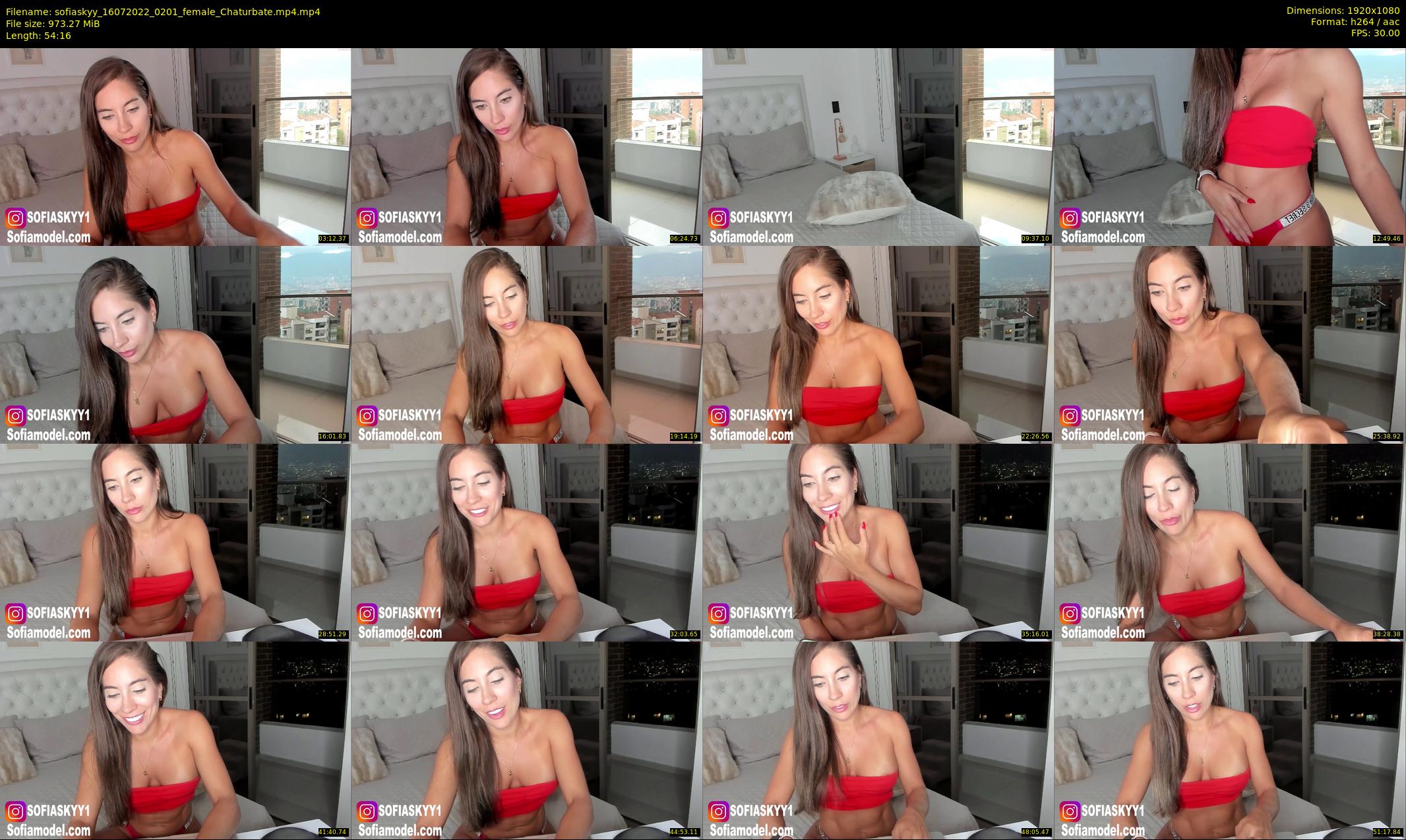 sofiaskyy — 55 minute Chaturbate female cam show recording, 1080p, Jul 16, 2022