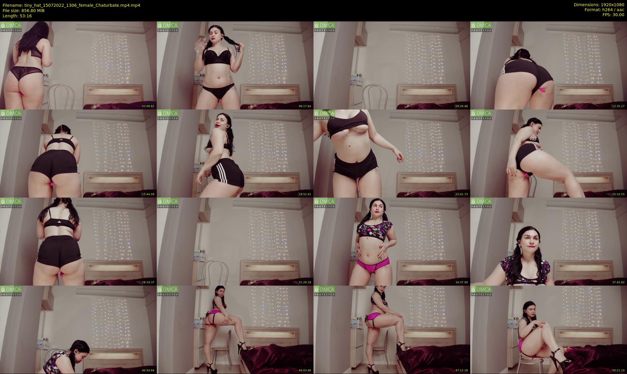 tiny_hat — 54 minute Chaturbate female cam show recording, 1080p, Jul 15, 2022