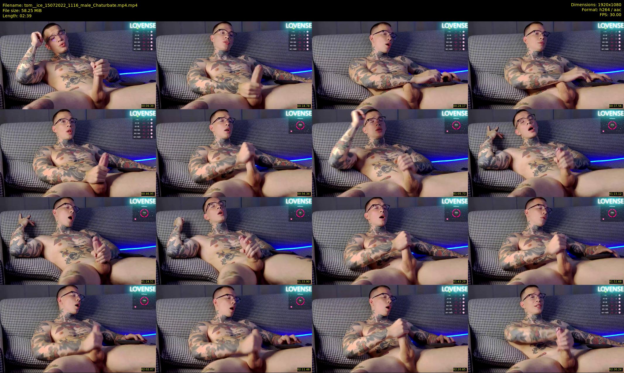 tom__ice — 3 minute Chaturbate male cam show recording, 1080p, Jul 15, 2022