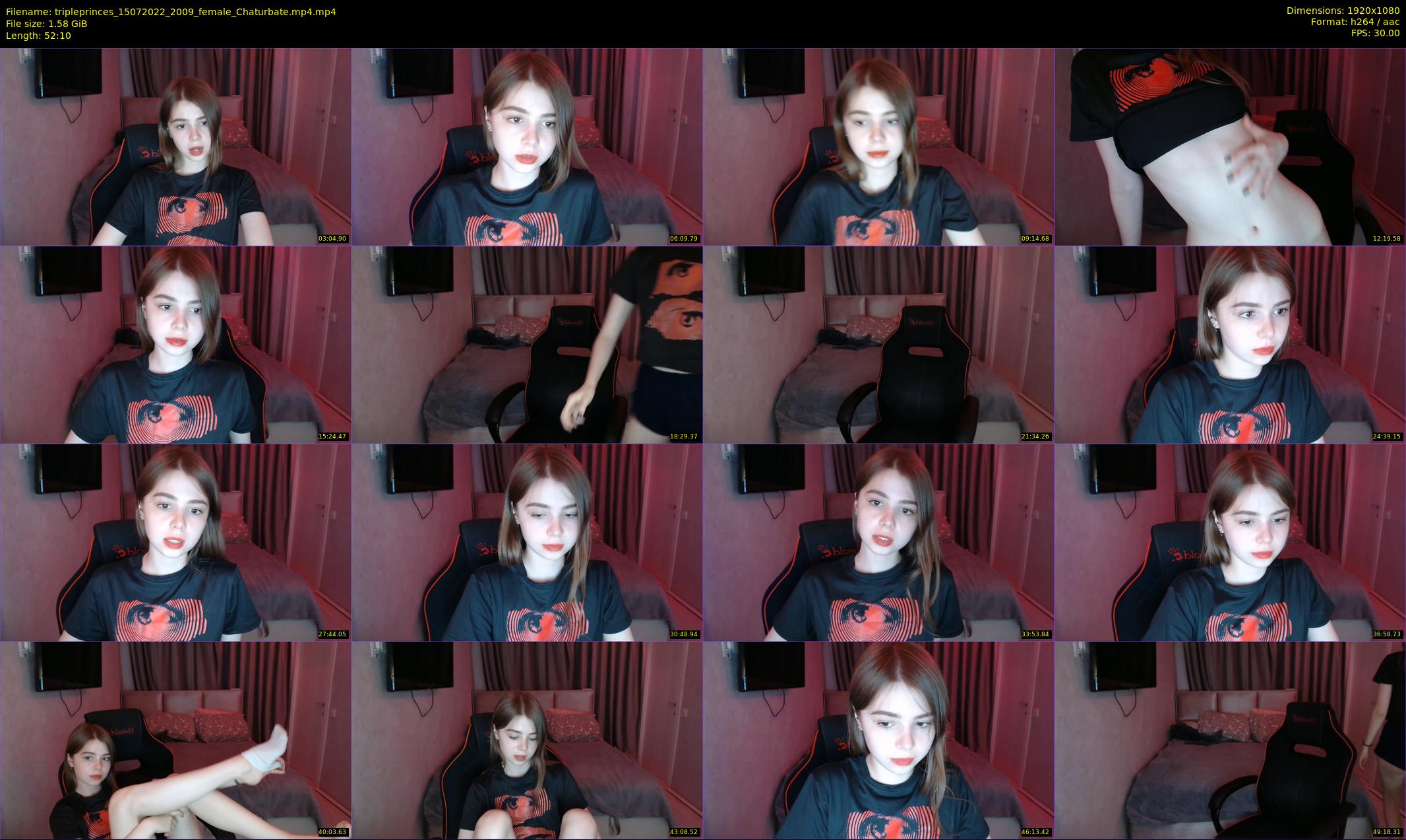 tripleprinces — 53 minute Chaturbate female cam show recording, 1080p, Jul 15, 2022