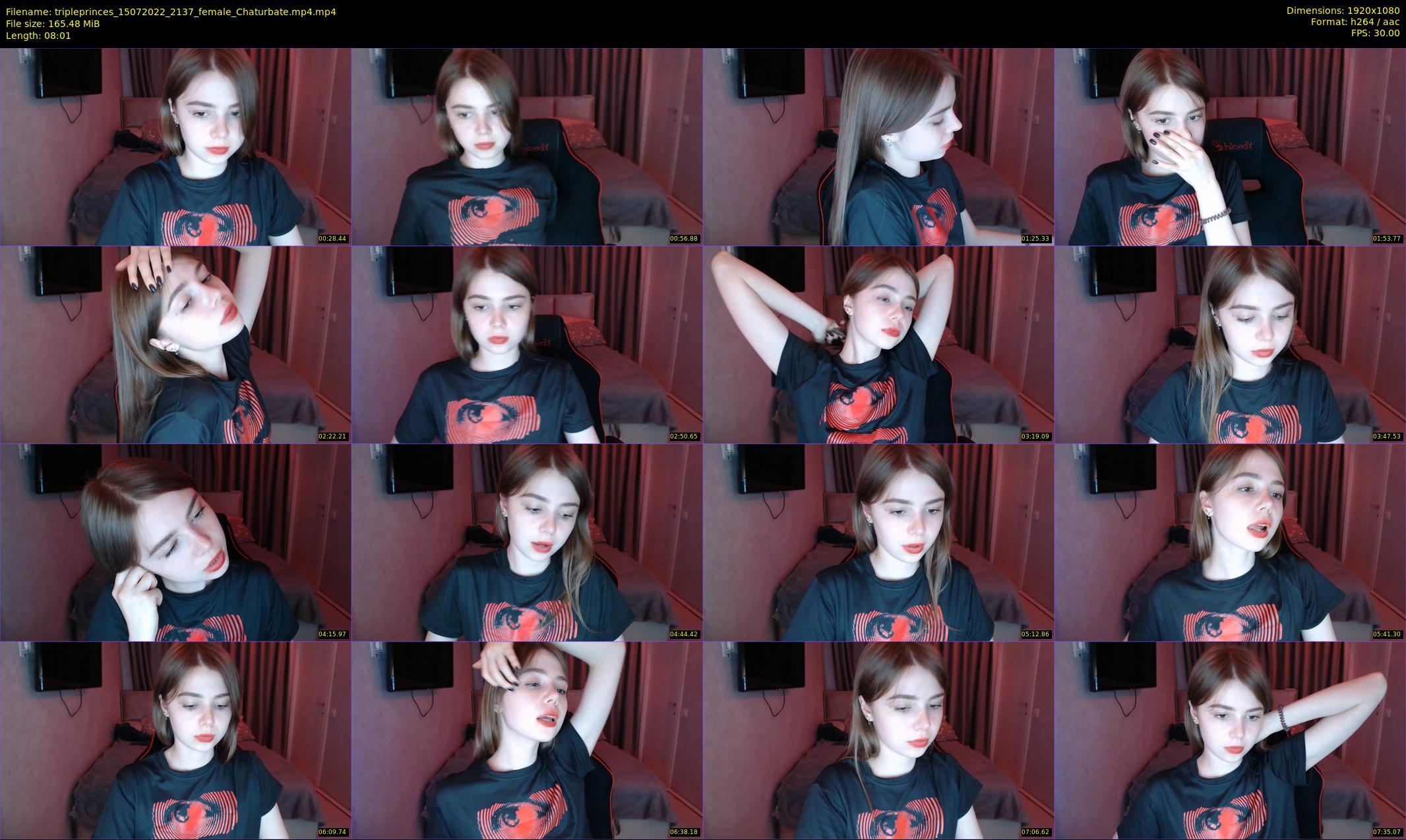 tripleprinces — 9 minute Chaturbate female cam show recording, 1080p, Jul 15, 2022