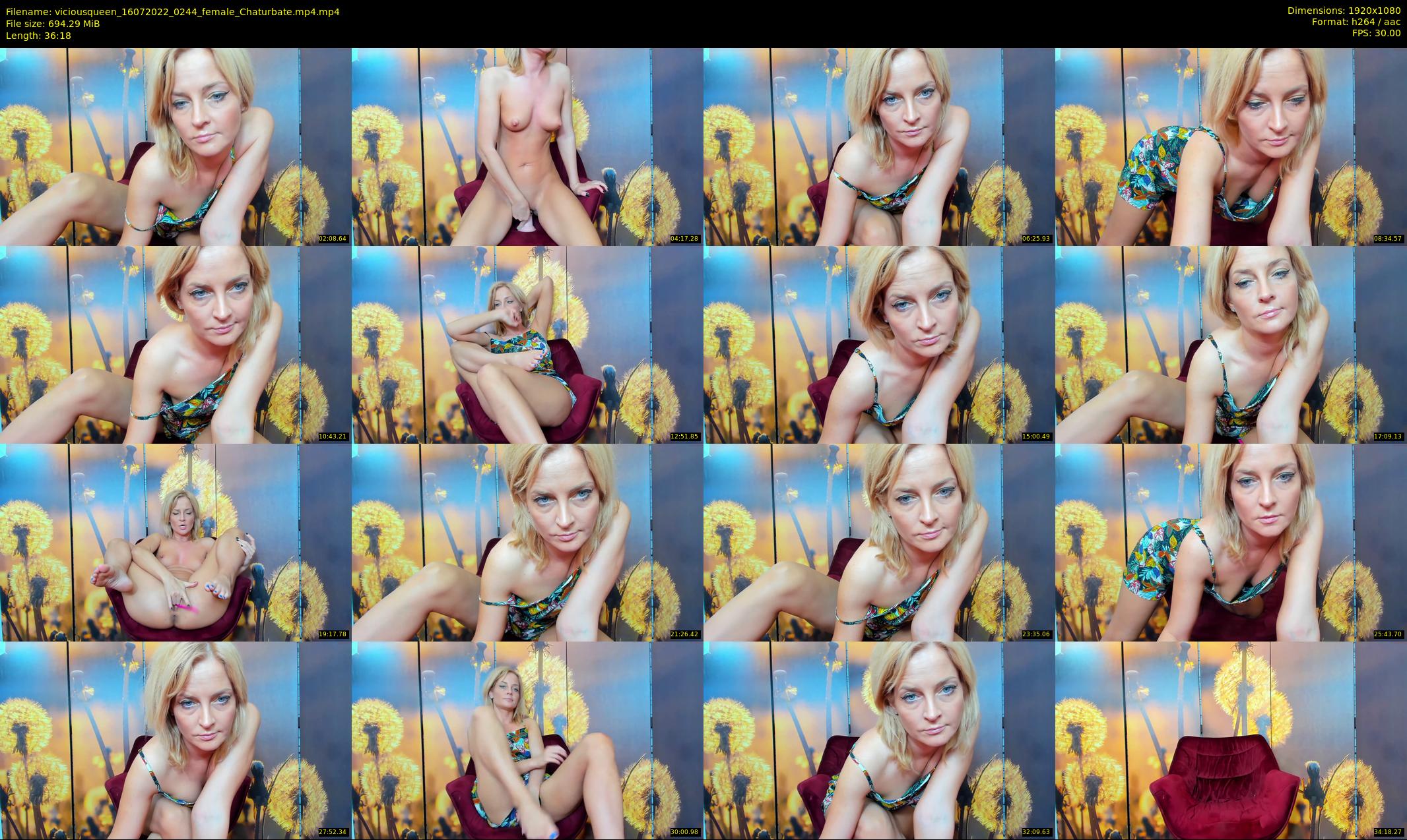 viciousqueen — 37 minute Chaturbate female cam show recording, 1080p, Jul 16, 2022