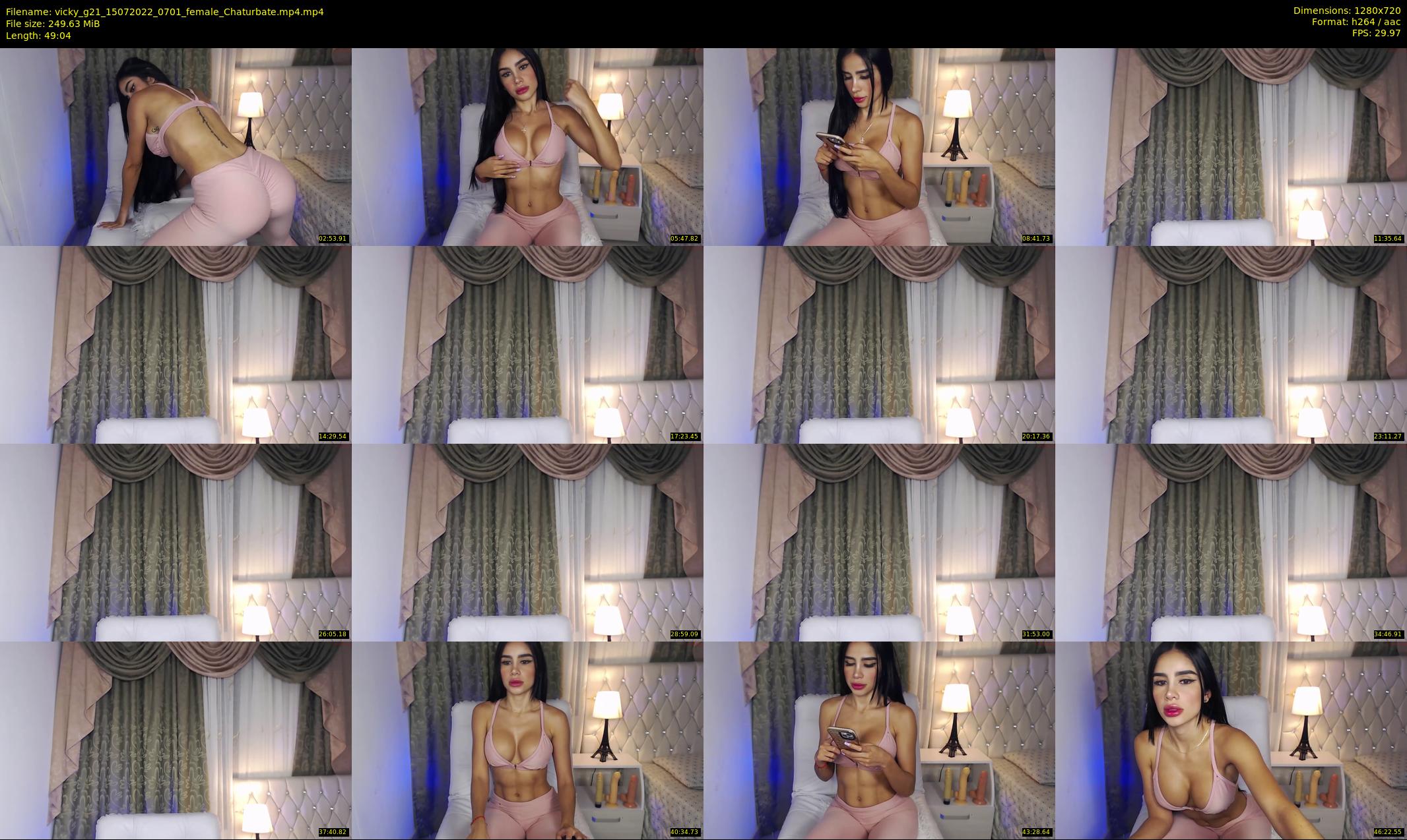 vicky_g21 — 50 minute Chaturbate female cam show recording, 720p, Jul 15, 2022