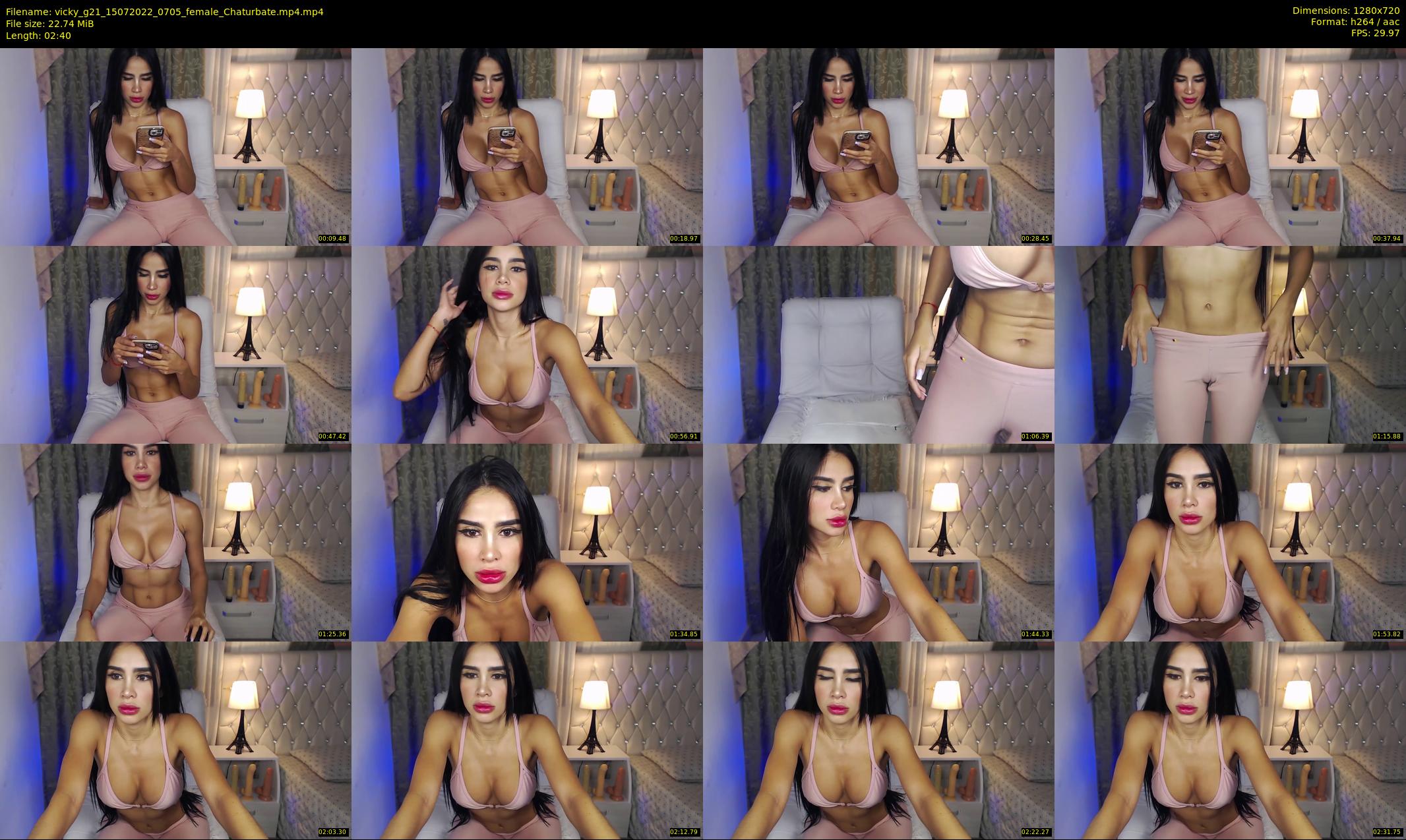 vicky_g21 — 3 minute Chaturbate female cam show recording, 720p, Jul 15, 2022
