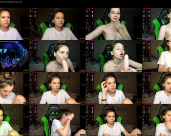 vrchan — 55 minute Chaturbate couple cam show recording, 1080p, Jul 15, 2022